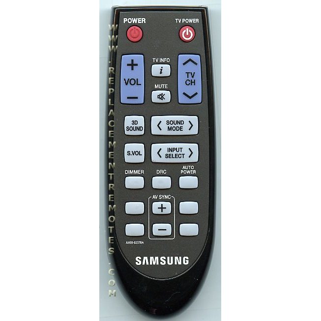Control remoto para cine en casa Samsung AH5902378A