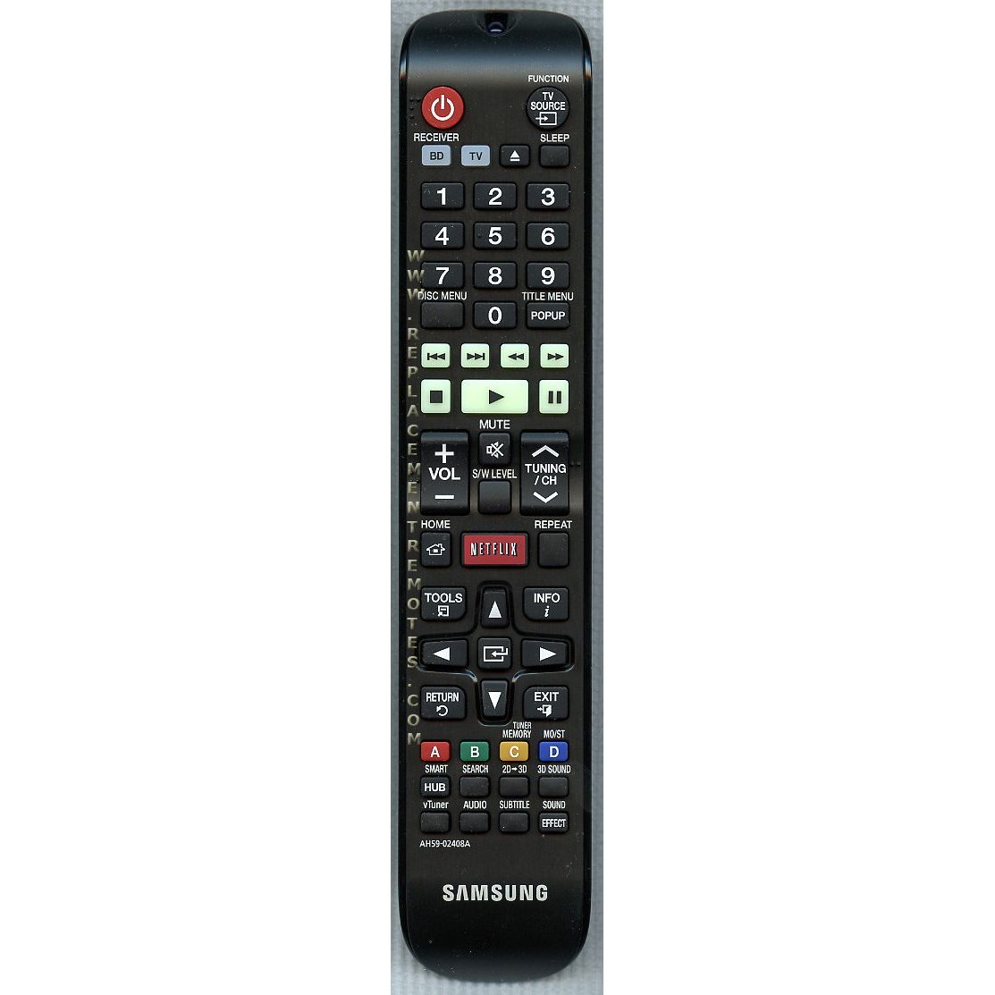 Télécommande pour home cinéma Samsung AH5902408A