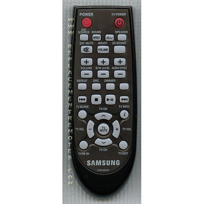 Control remoto para cine en casa Samsung AH5902433A
