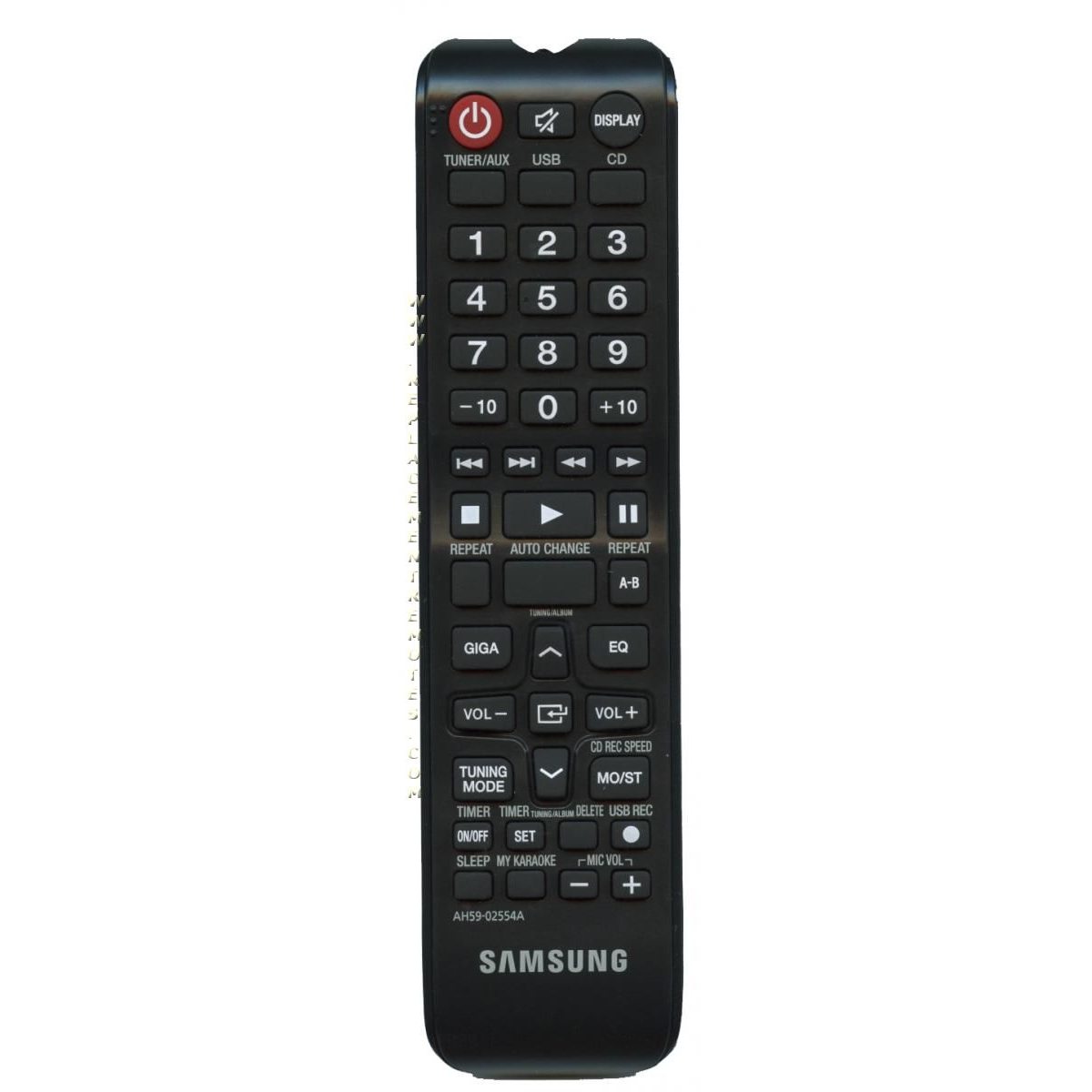 Control remoto de audio Samsung AH5902554A