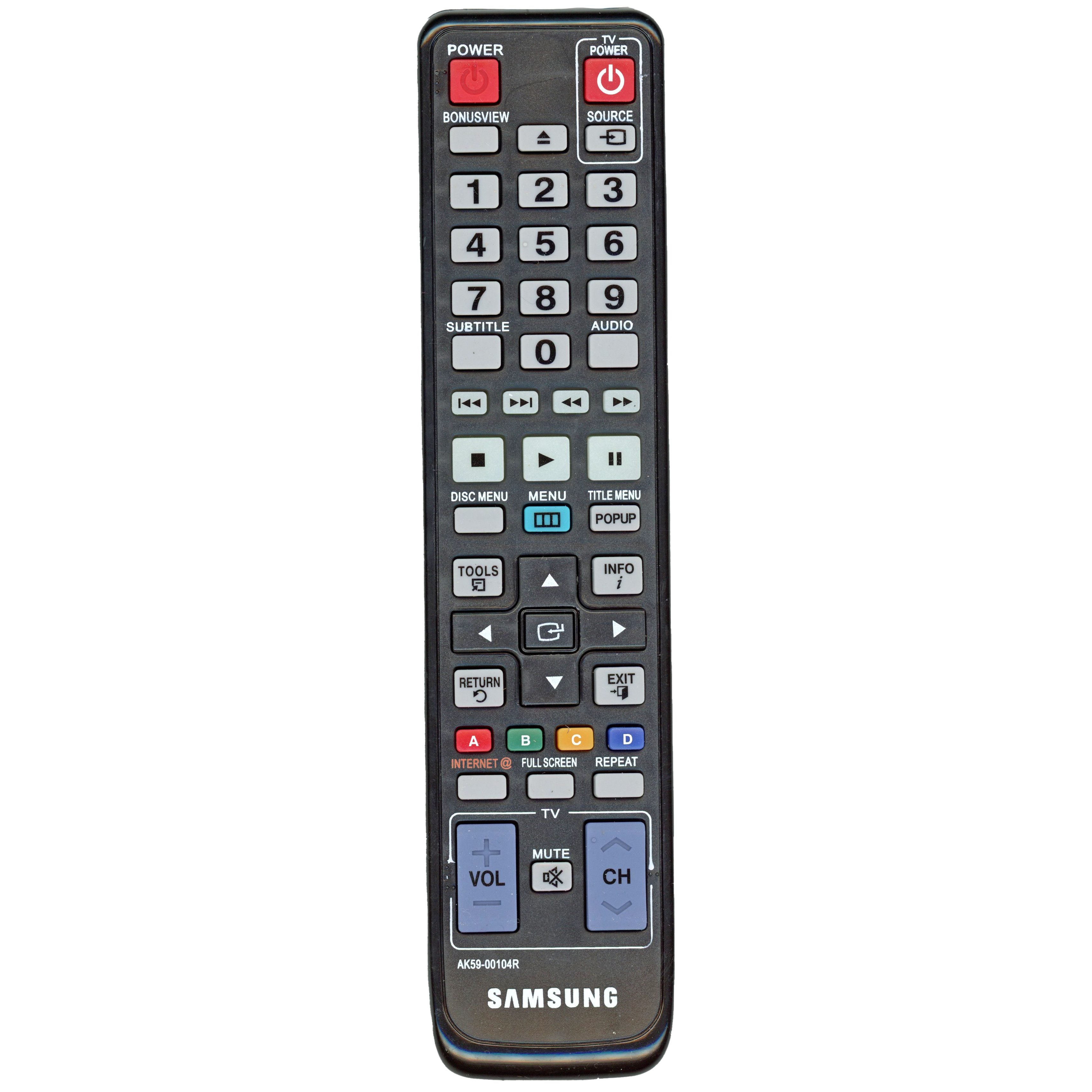 Samsung AK59-00104R Blu-ray Remote Control - AK5900104R