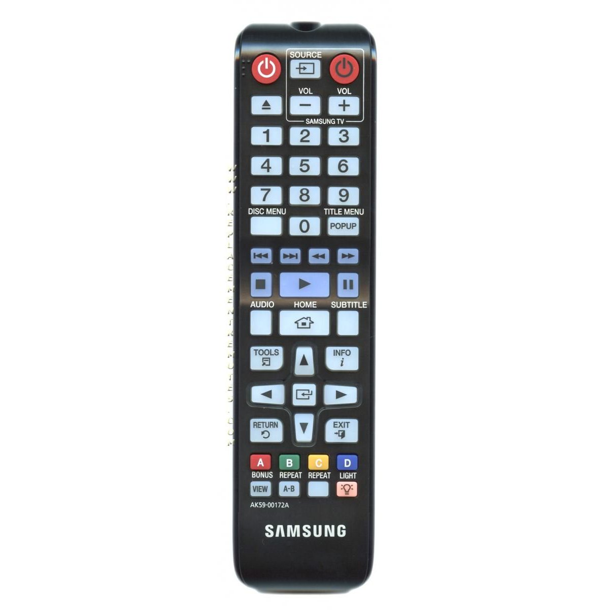 Control remoto para DVD Samsung AK5900172A - AK59-00172A