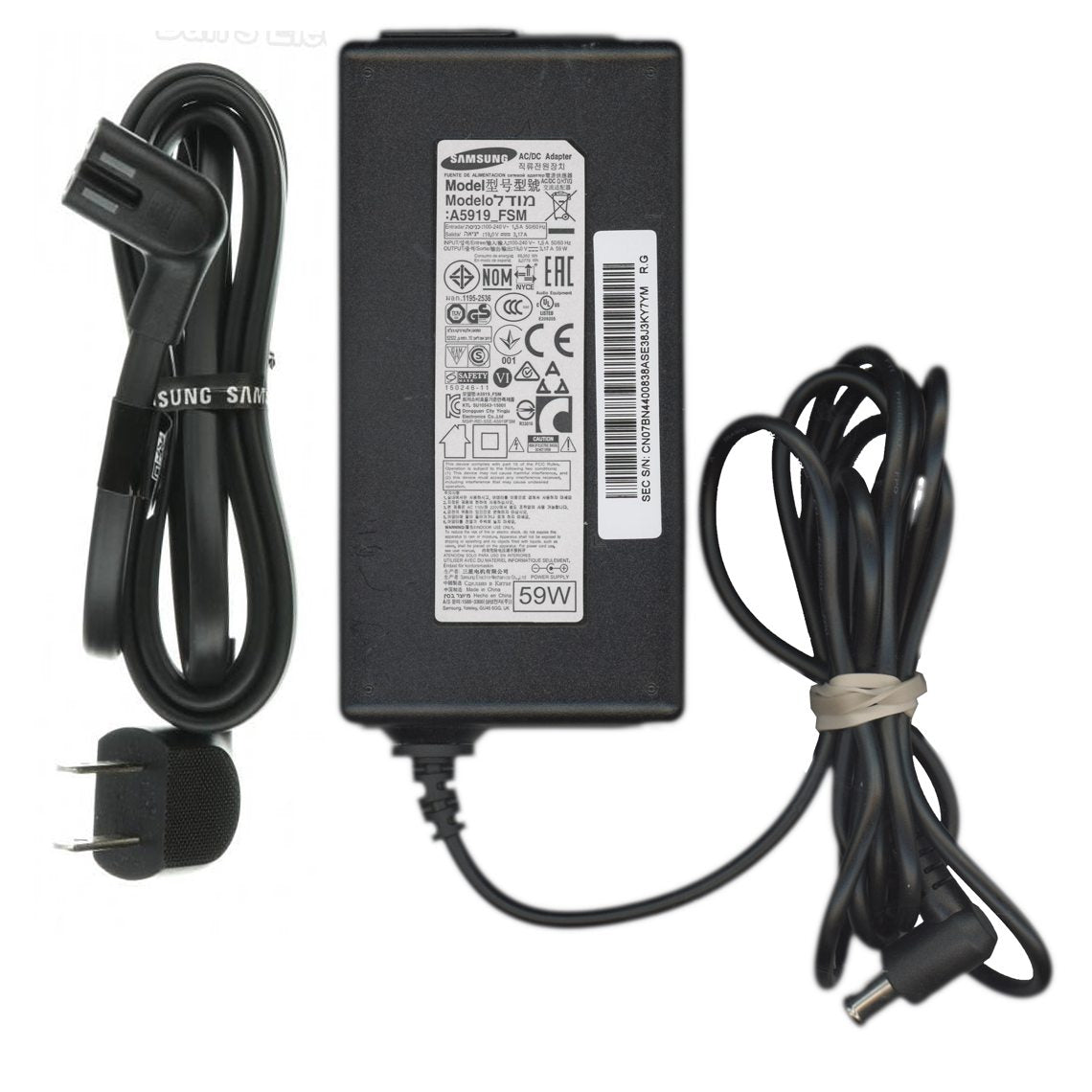 Kit adaptador de CA/CC Samsung BN4400835A Fuente de alimentación