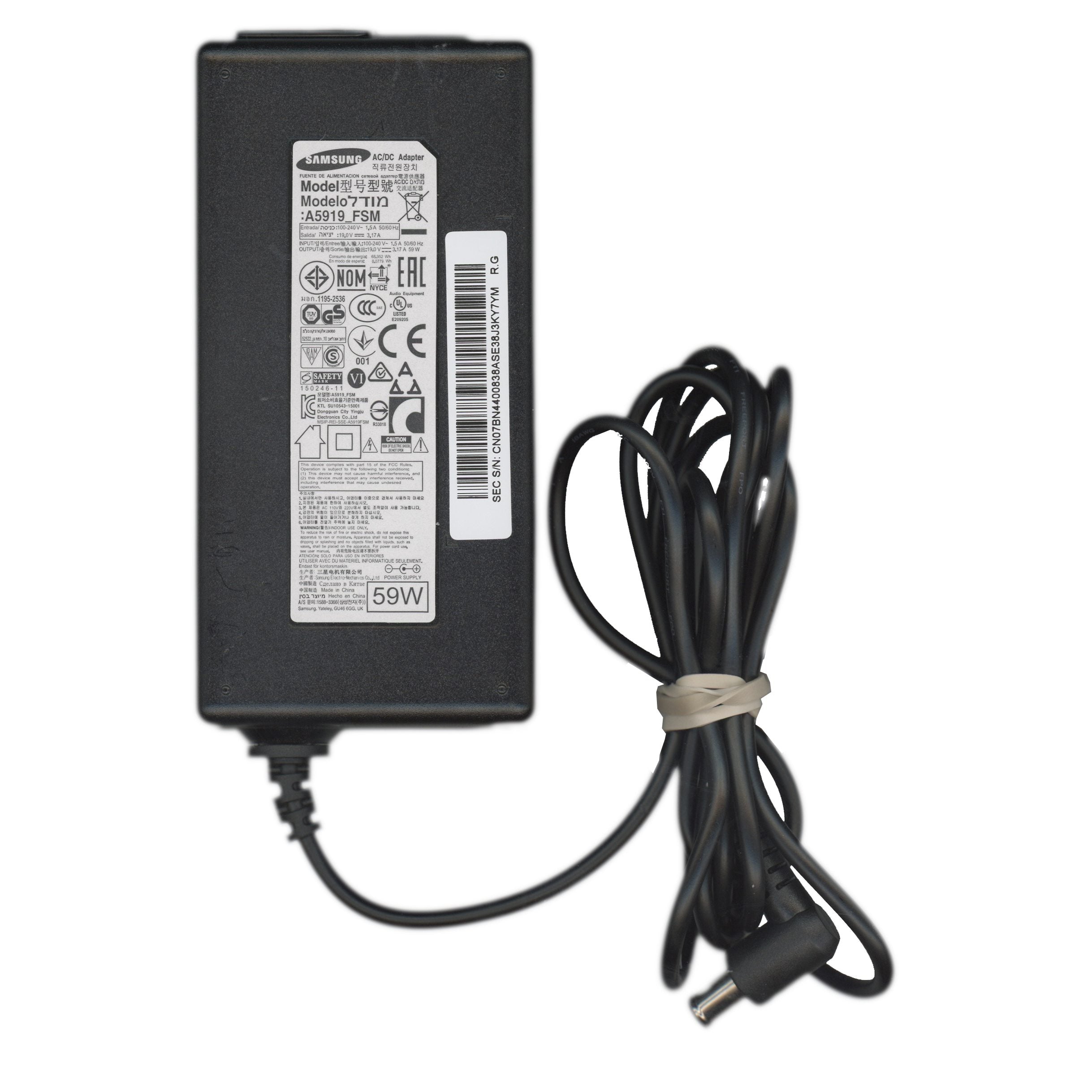 Samsung BN44-00835A AC/DC Adapter kit Power Supply - BN4400835A