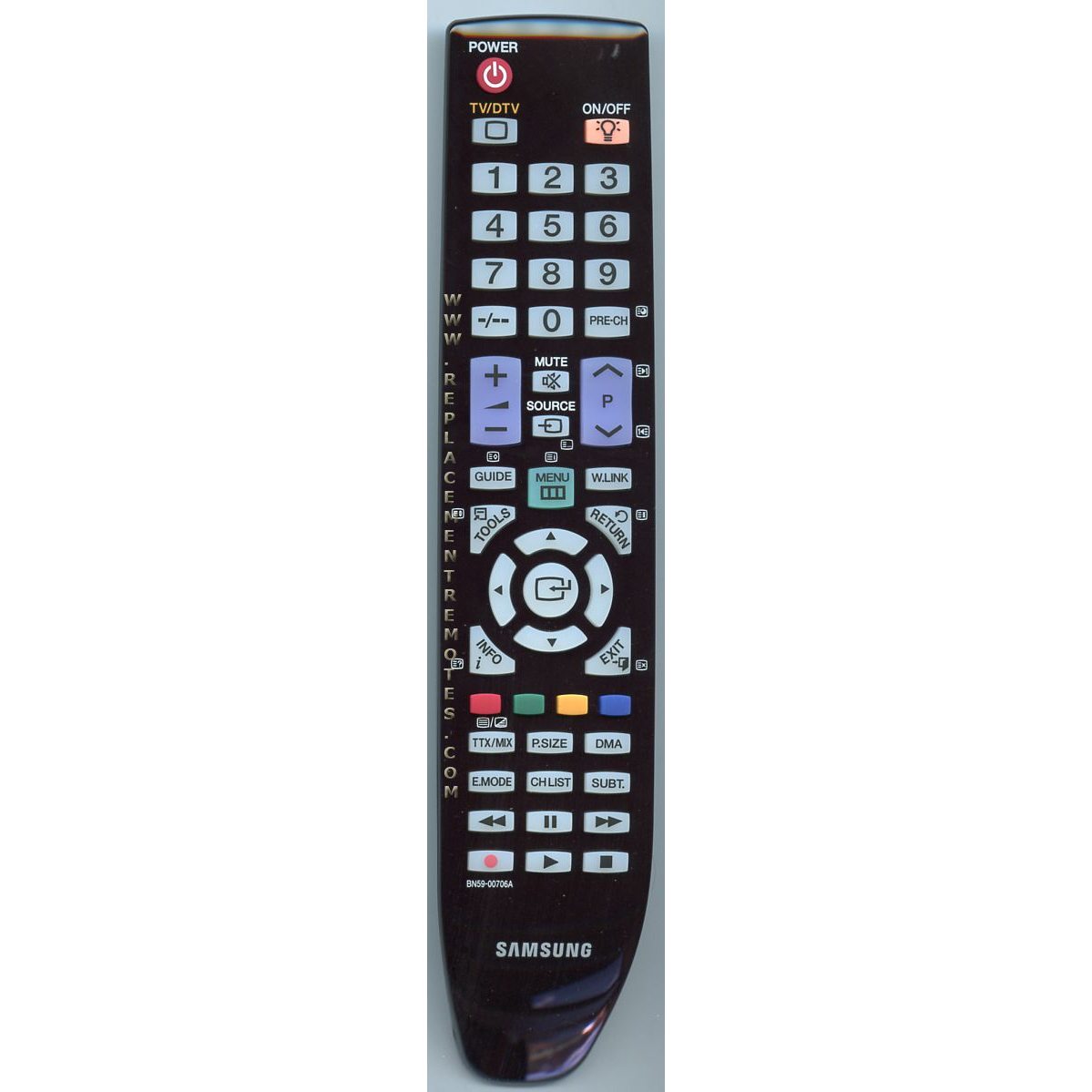 Samsung BN59-00706A TV Remote Control - BN5900706A