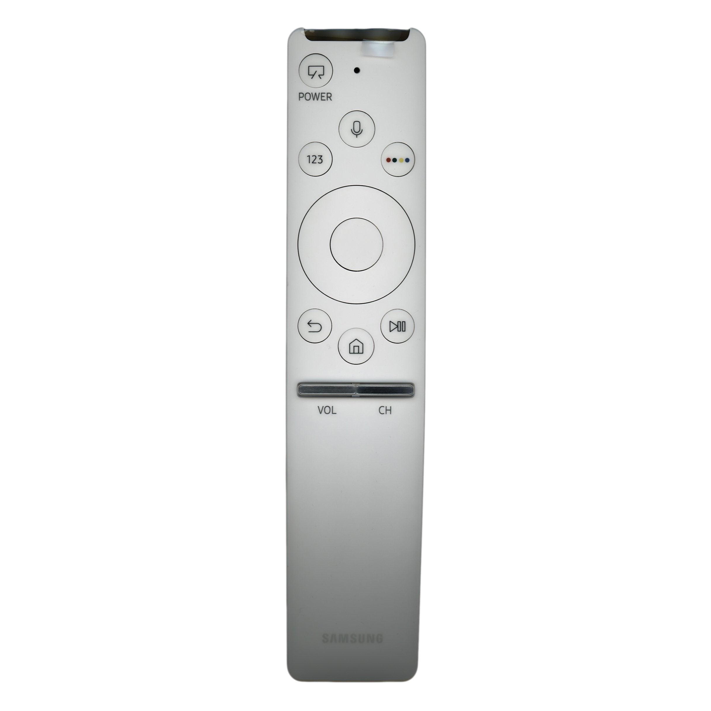 Samsung BN59-01290A 2018 The Frame Smart TV Remote Control | Voice | White | RF & IR | SmartTouch - BN5901290A
