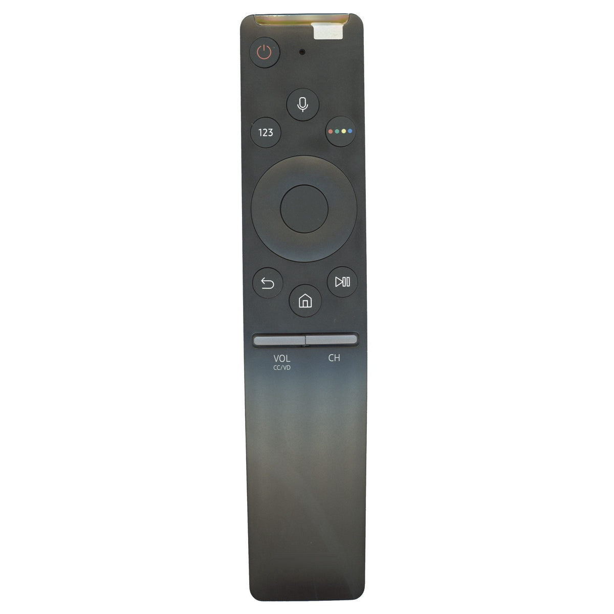 Control remoto inteligente Samsung BN59-01300H Smart Touch para TV | 2018 | Voz | QLED | HDR10+ | Metal cepillado - BN5901300H