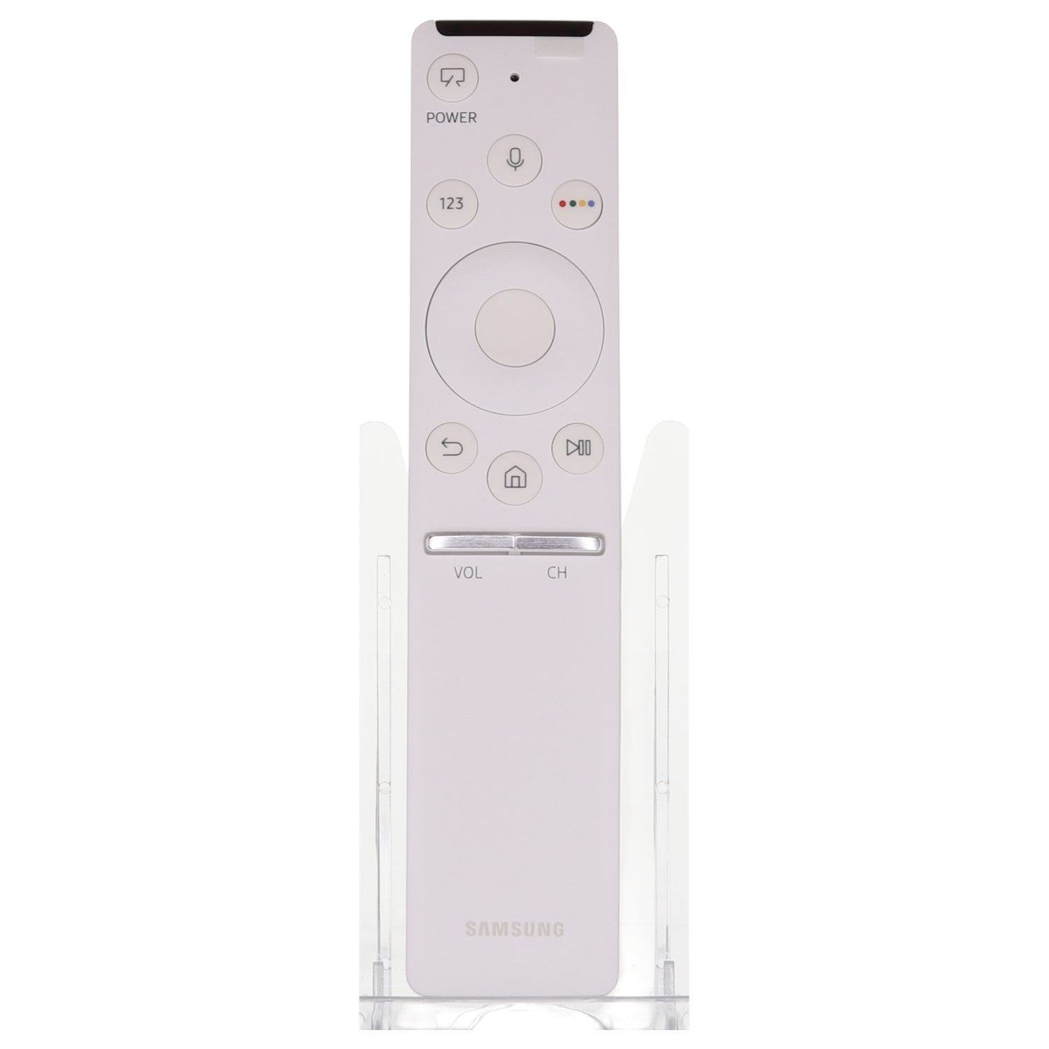 Samsung BN59-01278A Smart Touch TV Remote Control | White | The Frame | Voice | RF and IR - BN5901278A
