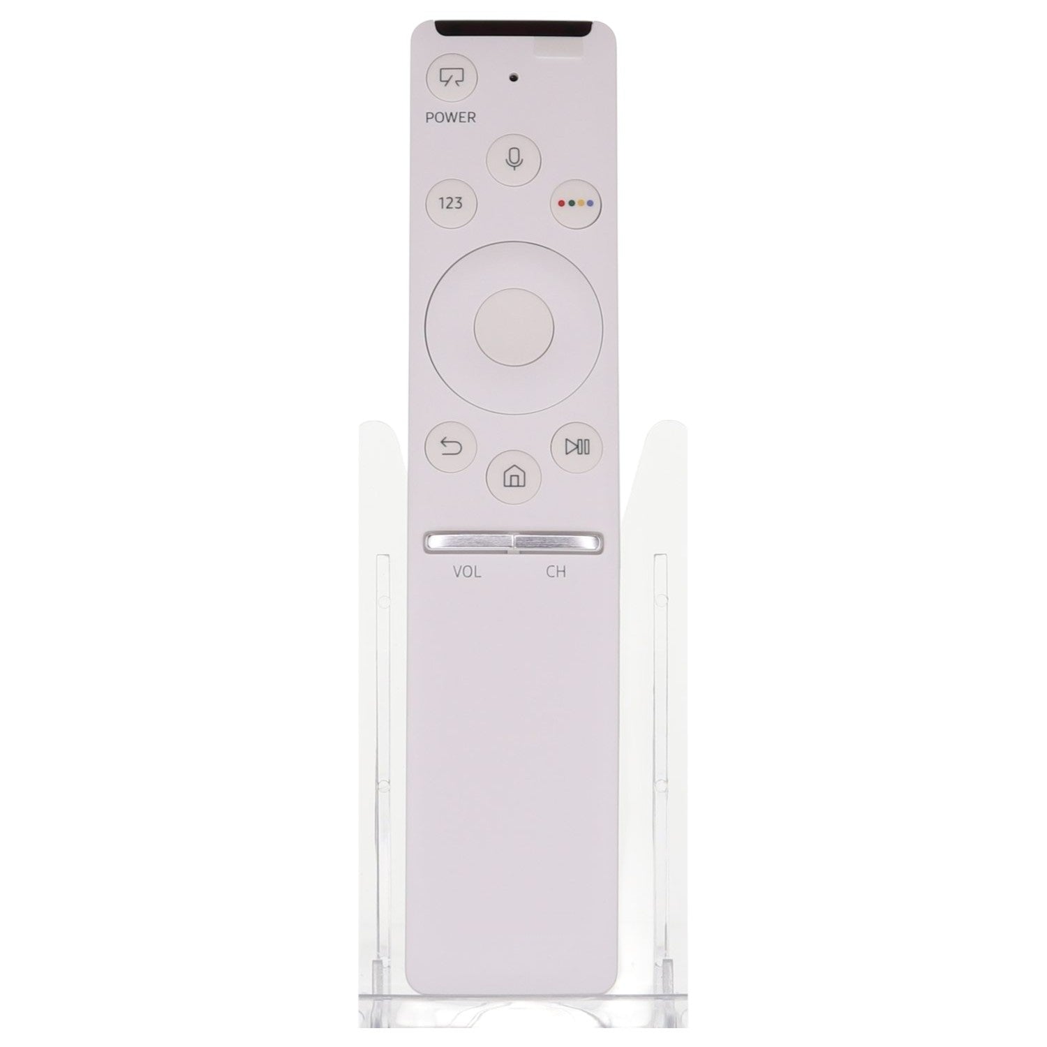 Samsung BN59-01278A Smart Touch TV Remote Control | White | The Frame | Voice | RF and IR - BN5901278A