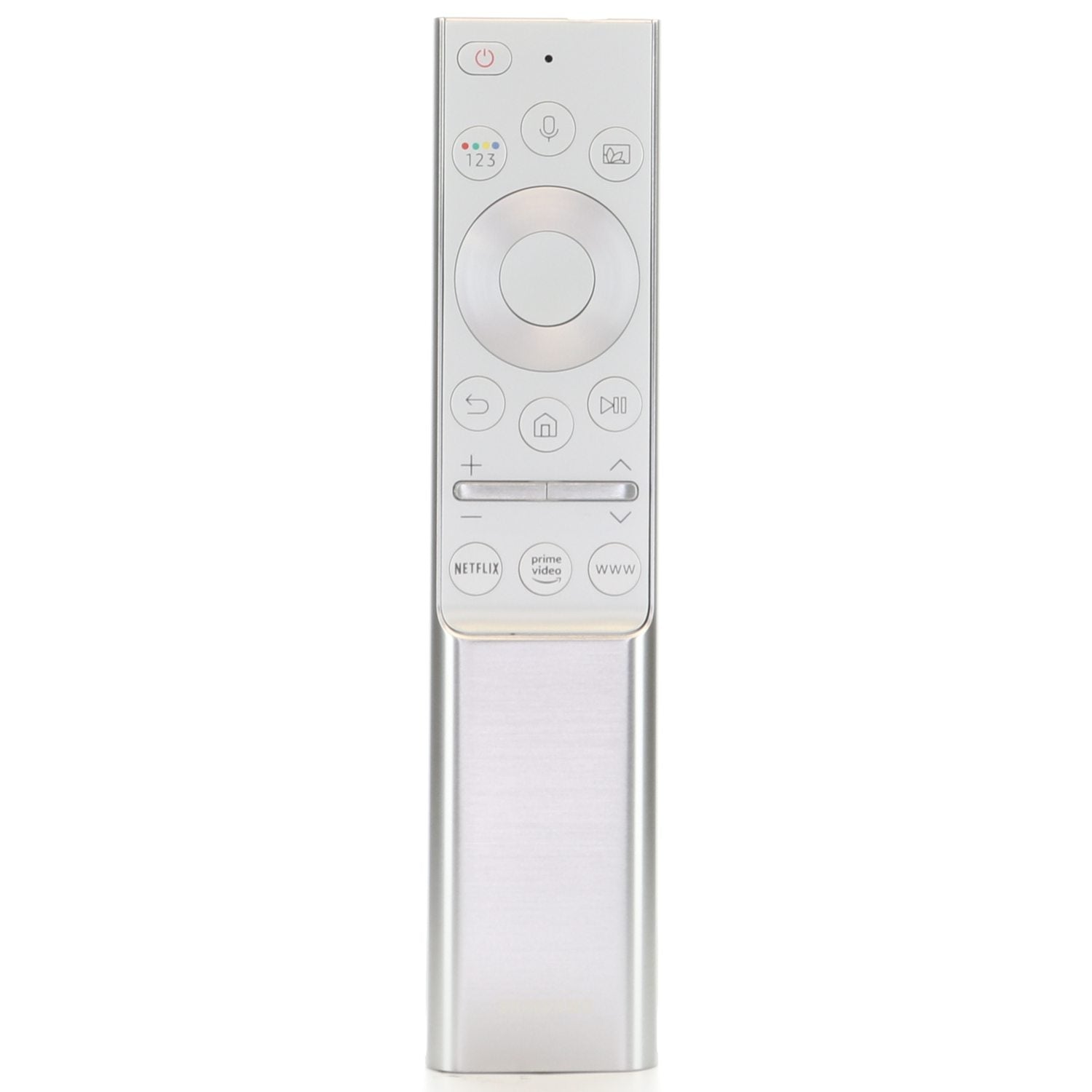 Samsung BN59-01327G Smart TV Remote Control | 2020 | Metal | Netflix | Prime Video | WWW - BN5901327G