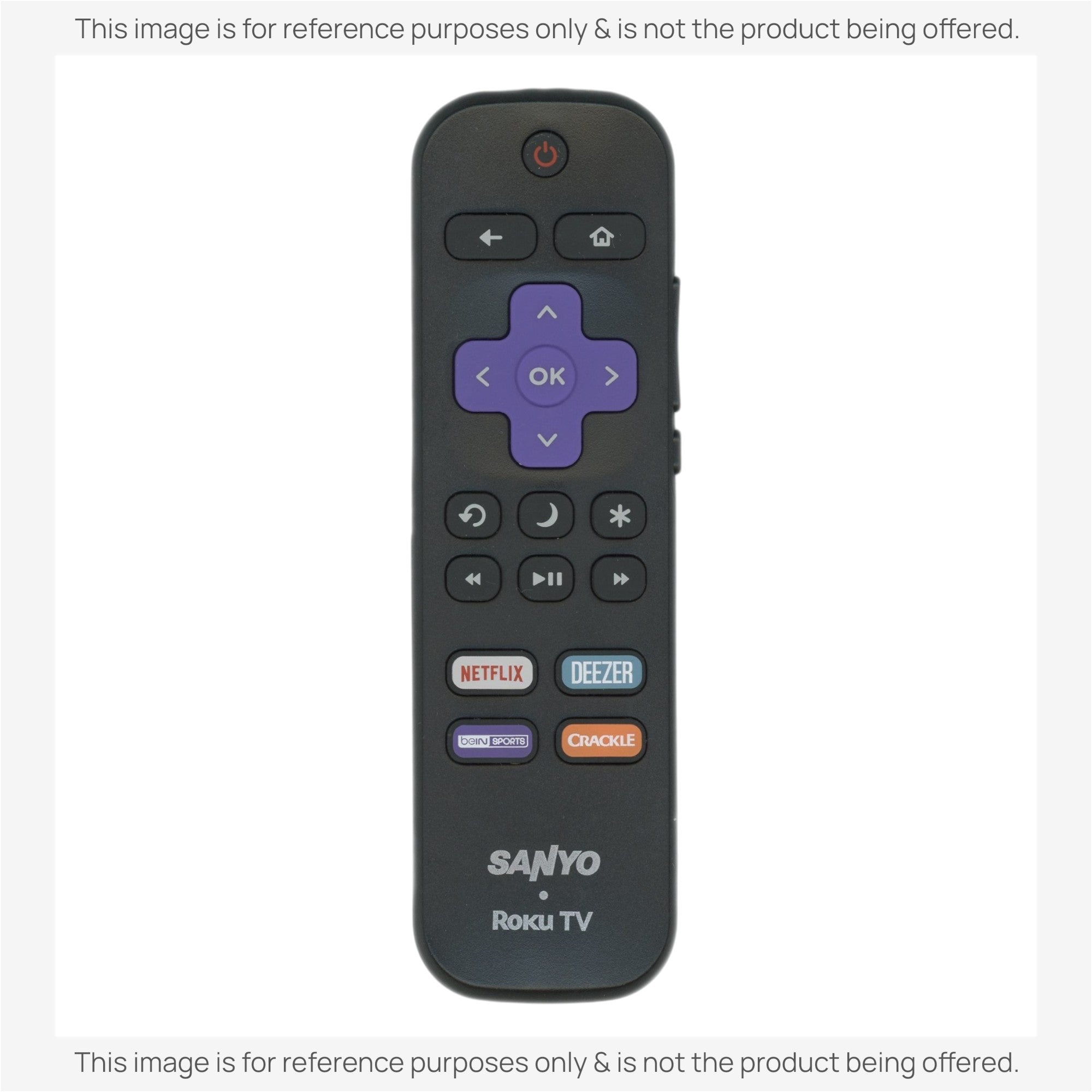 Télécommande Sanyo 101018E0029 pour téléviseur Roku
