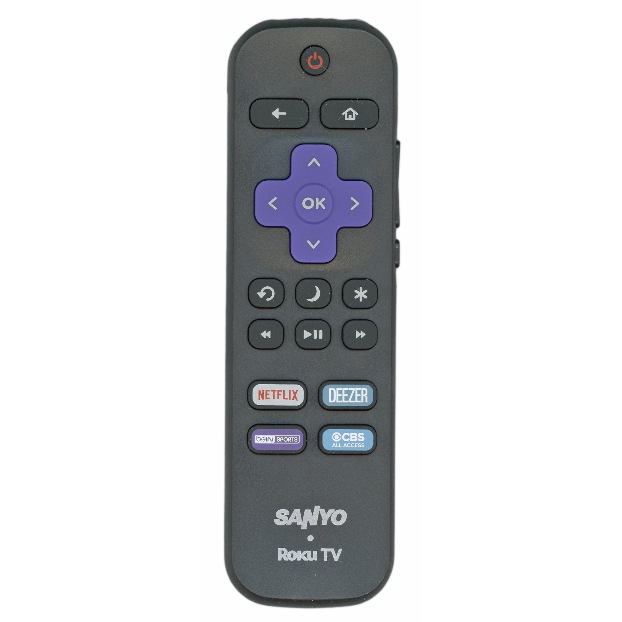 Sanyo 101018E0040 ROKU TV Remote Control