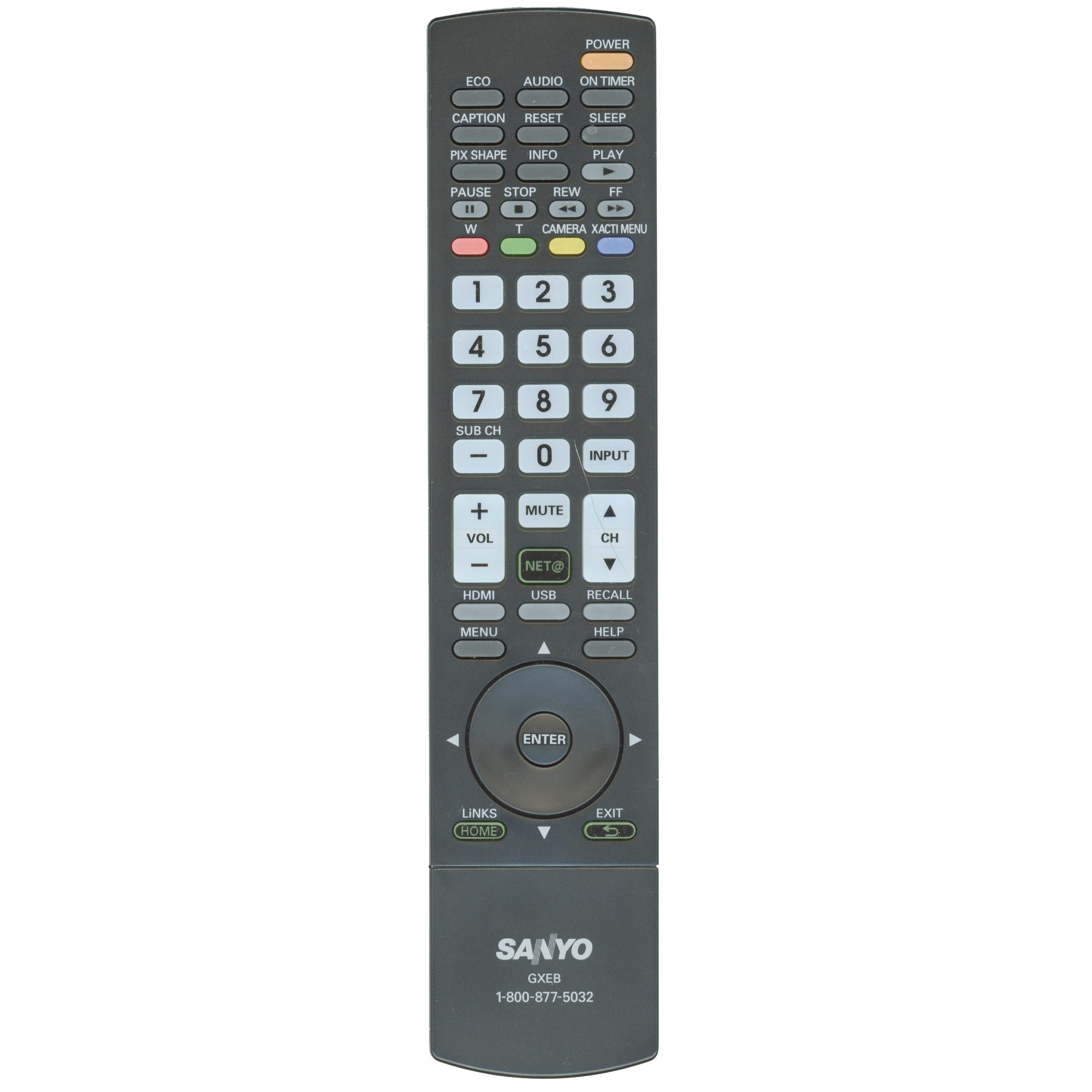 Control remoto del televisor Sanyo GXEB