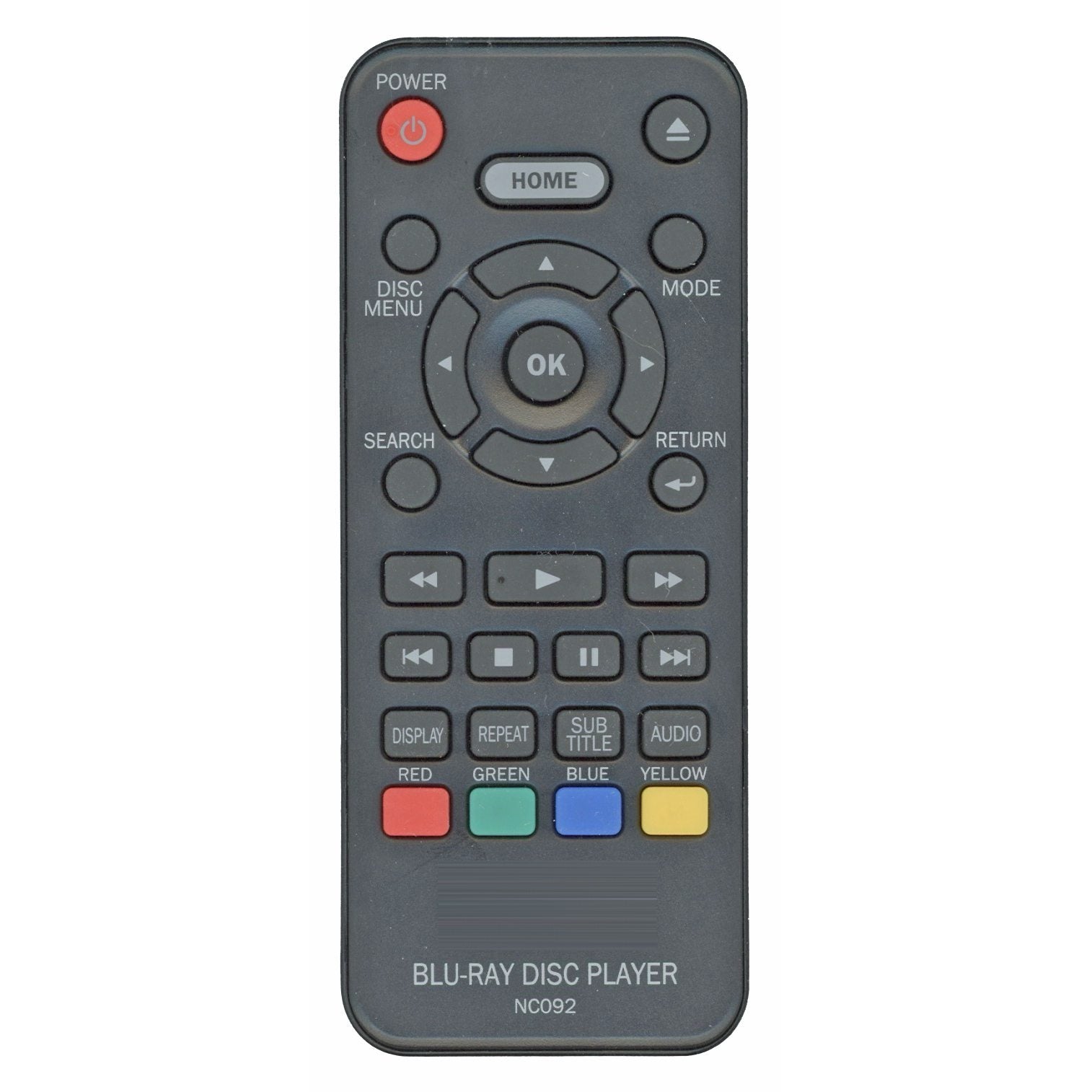 Control remoto de Blu-ray Sanyo NC092