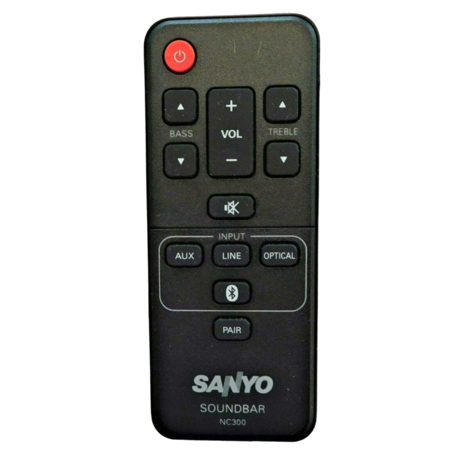 Télécommande pour barre de son Sanyo NC300