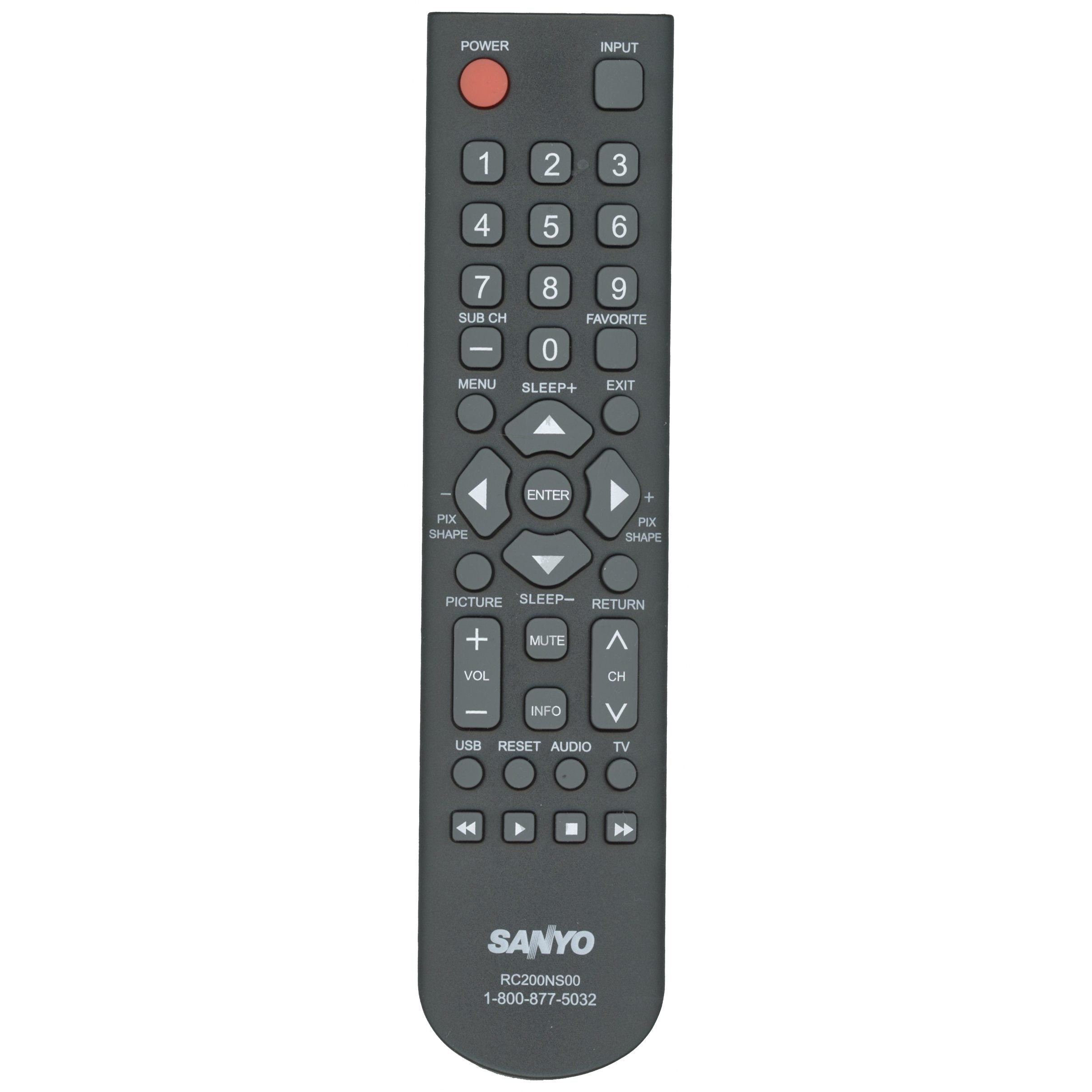 Télécommande TV Sanyo RC200NS00