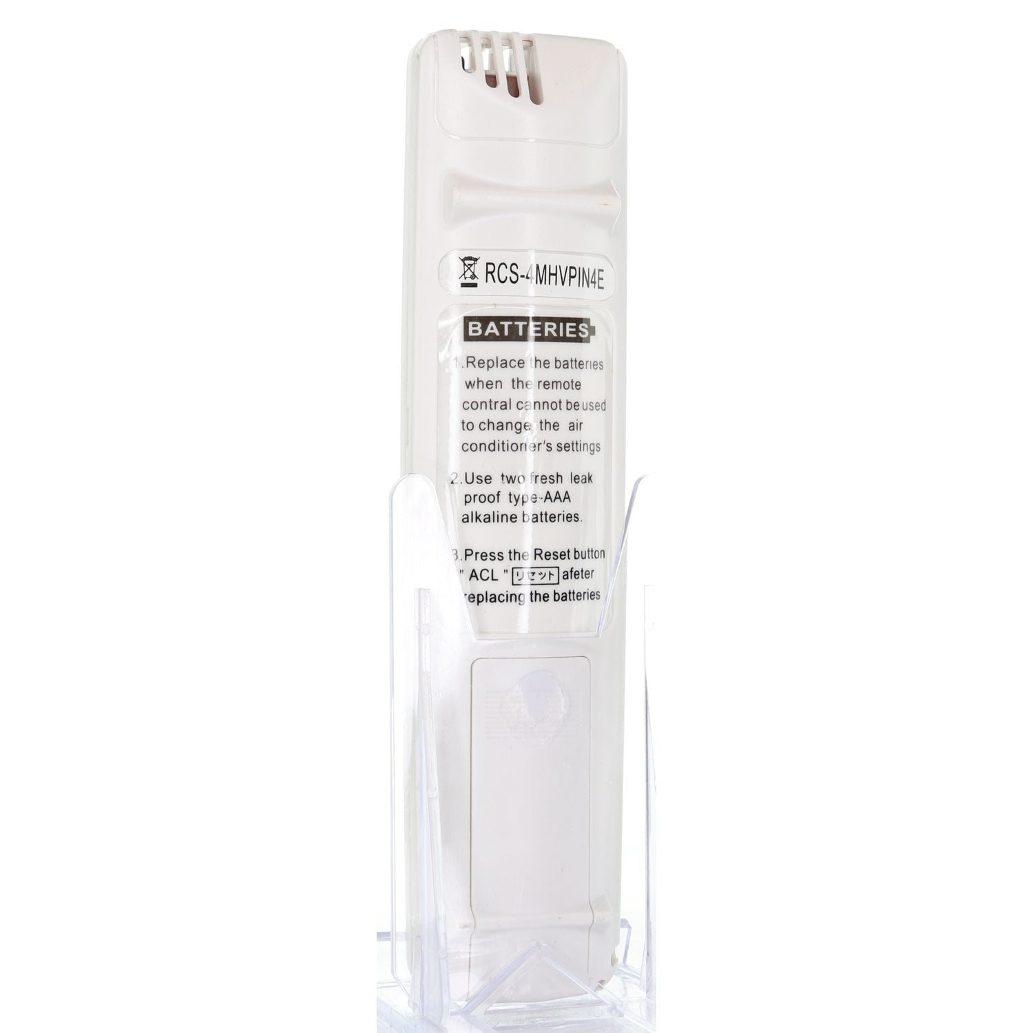 Control remoto del aire acondicionado Sanyo RCS4MHVPIS4U/RCS4MHVPIN4E