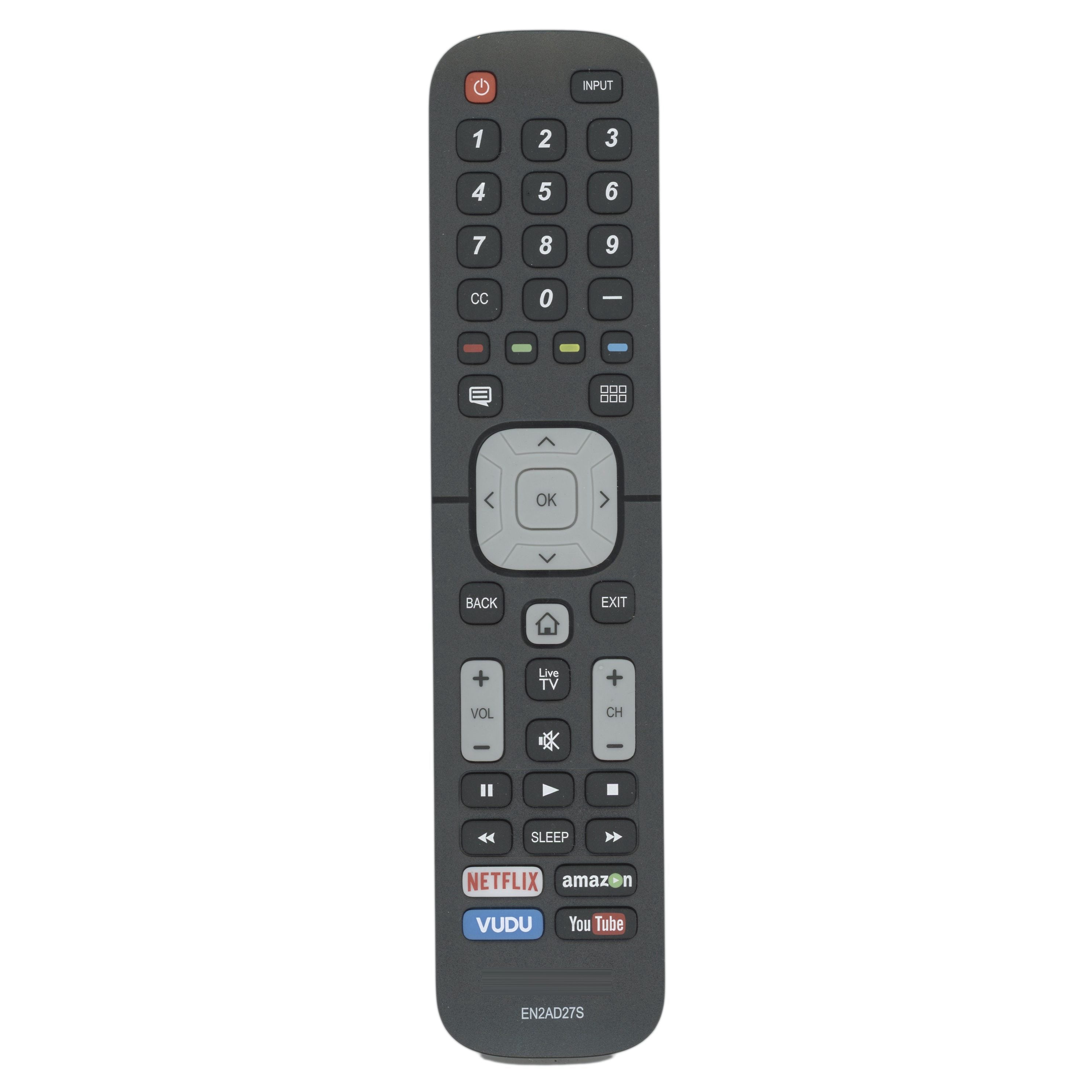 Sharp EN2AD27S Smart TV IR Remote Control for Select LED Models - EN2AD27S