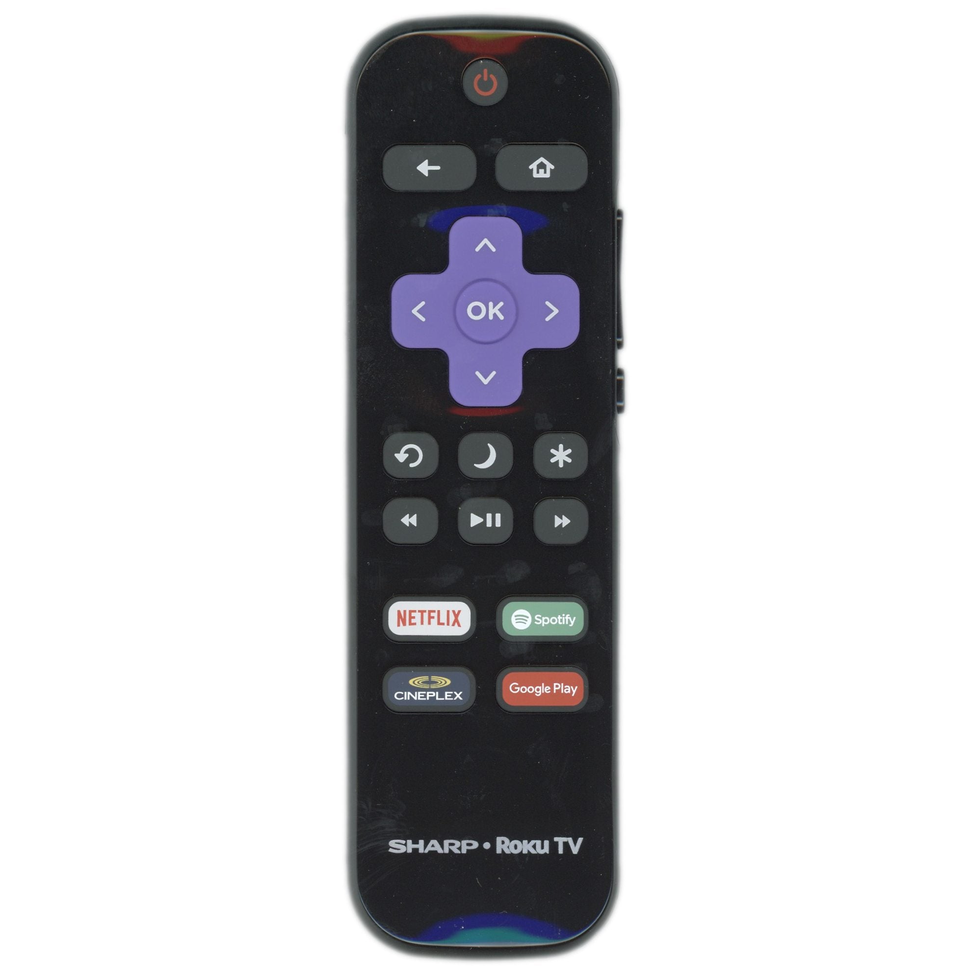 Télécommande pour téléviseur Sharp LCRCRUDCA18 Roku