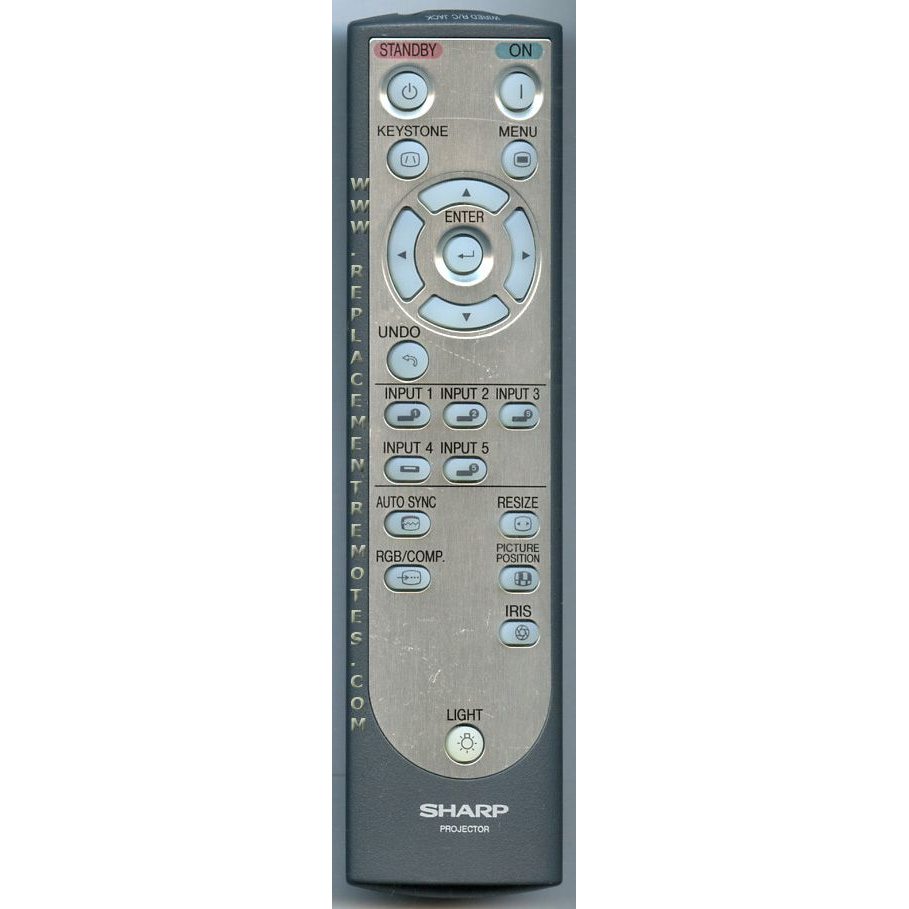 Télécommande pour projecteur Sharp RRMCGA216WJSA