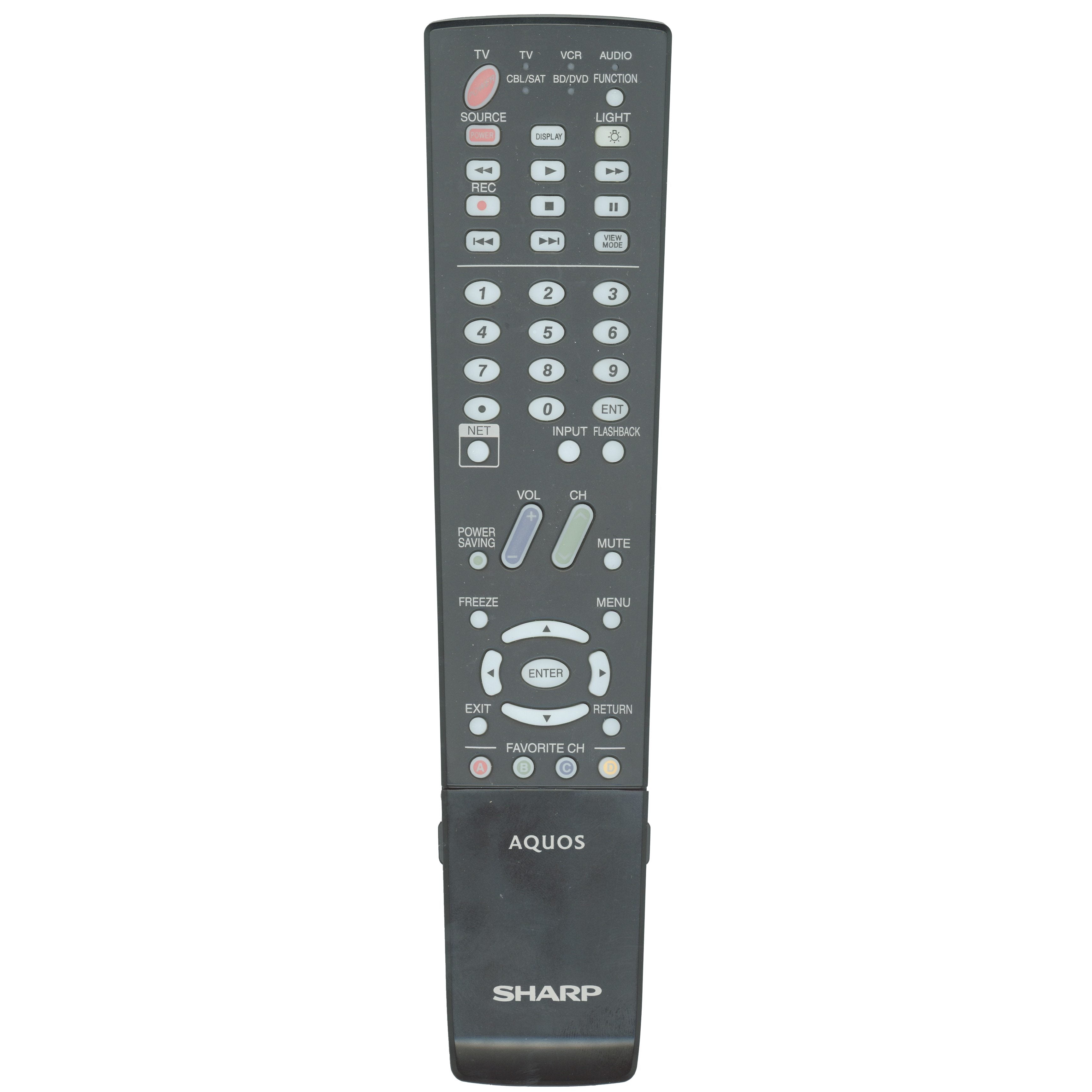Control remoto para televisor Sharp RRMCGA806WJSA