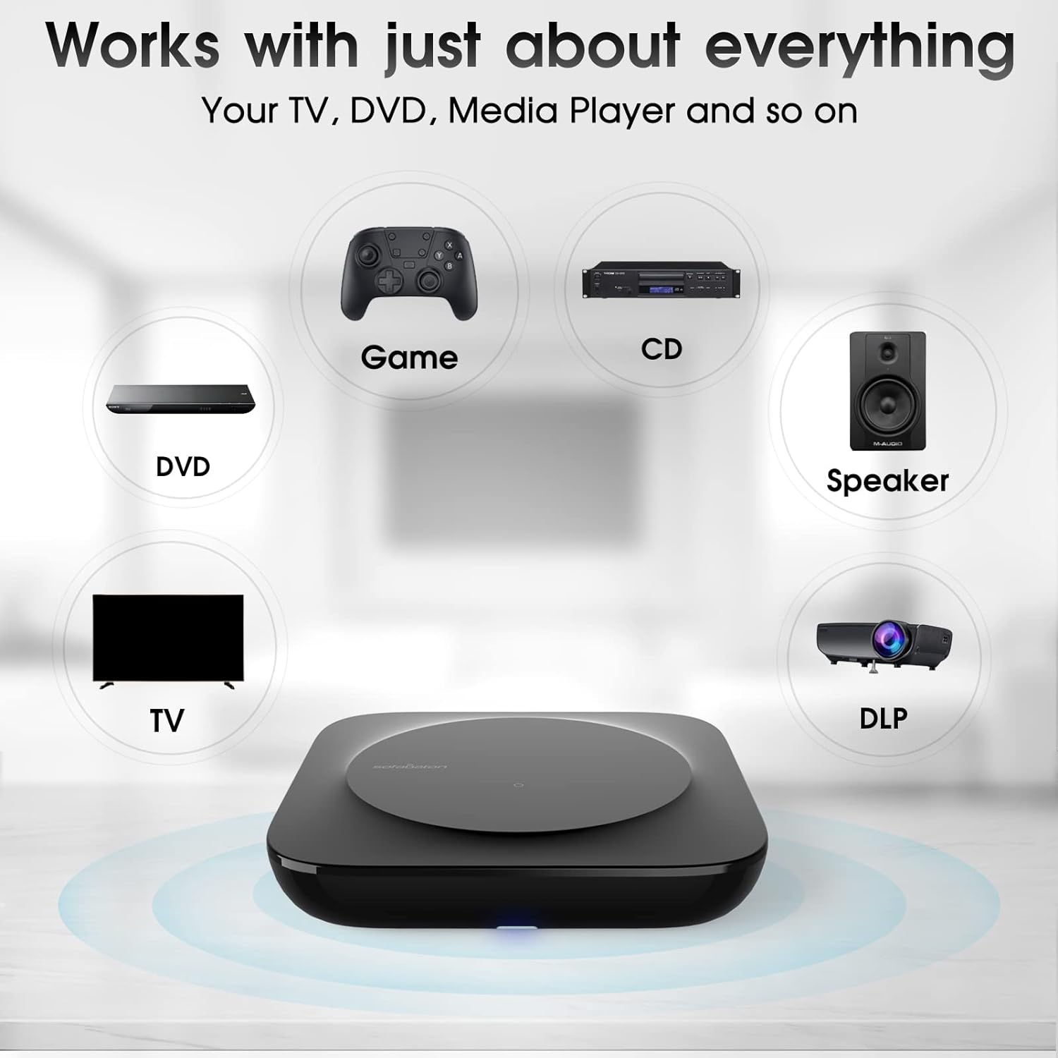 SofaBaton X1 avec Hub et télécommande intelligente APP avec activités à une touche compatible avec Alexa Télécommande universelle avancée