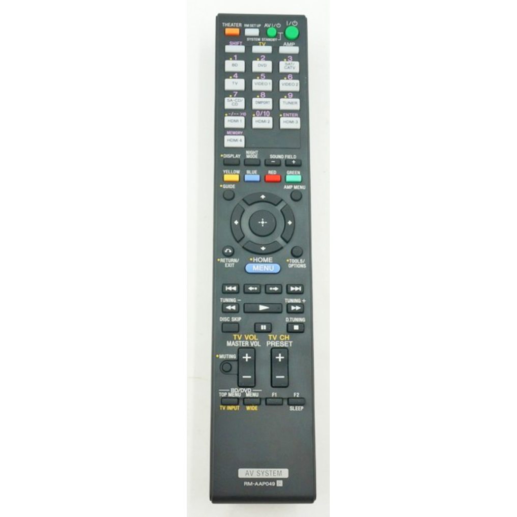 Sony RM-AAP049 Receiver Remote Control - RMAAP049