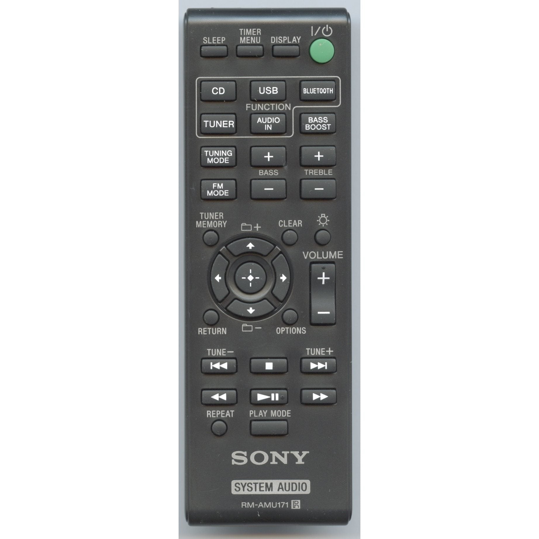 Control remoto de audio para microsistema de música Sony RMAMU171 - 149229711