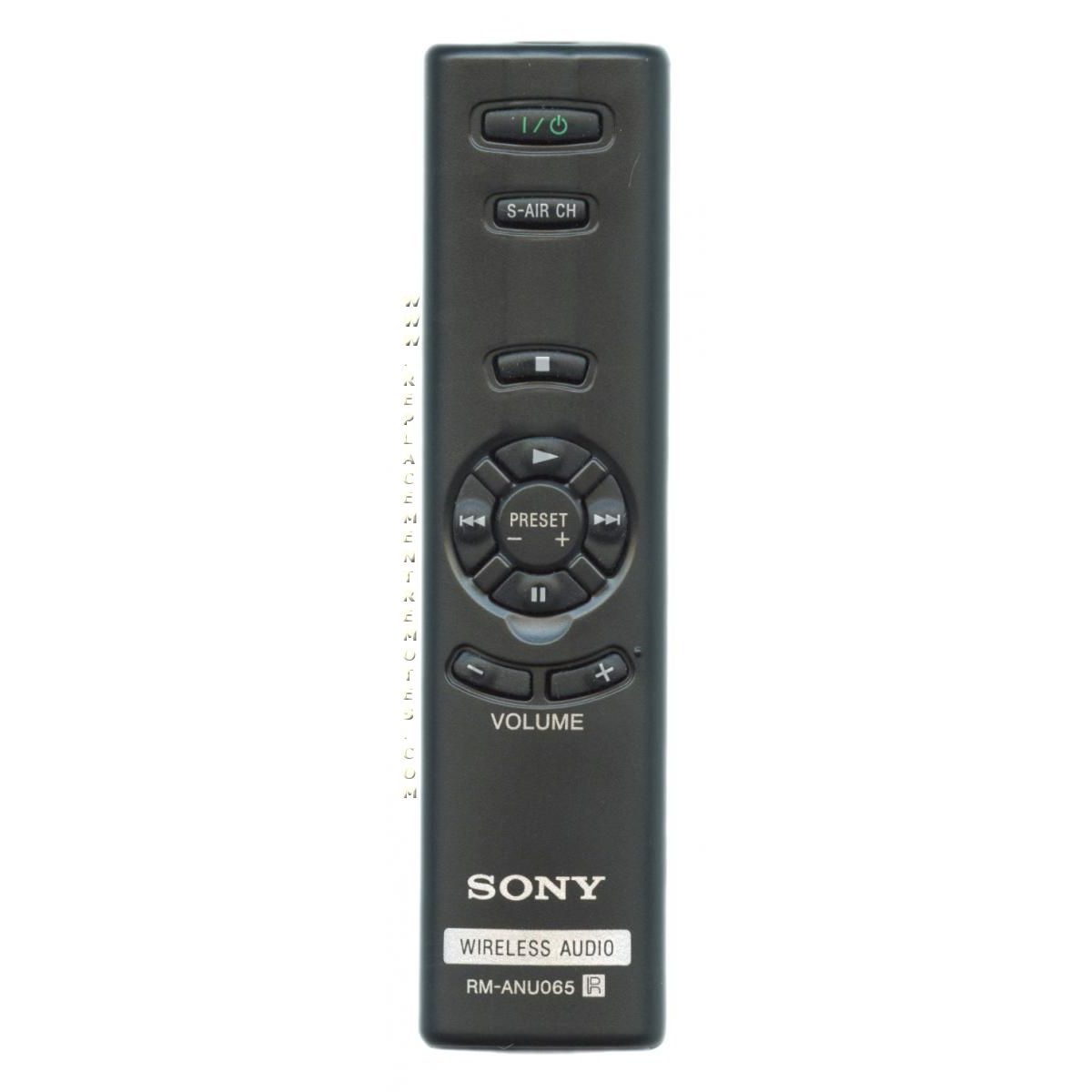Control remoto de audio Sony RMANU065