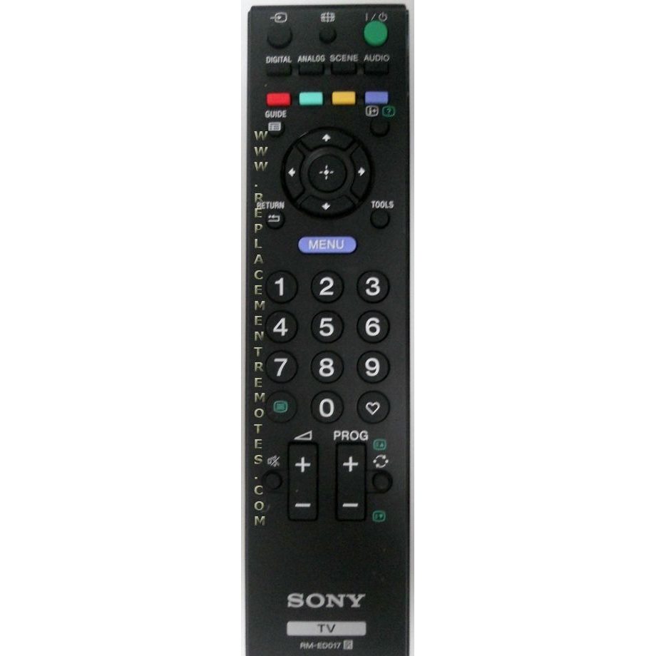 Sony RM-ED017 TV Remote Control - RMED017