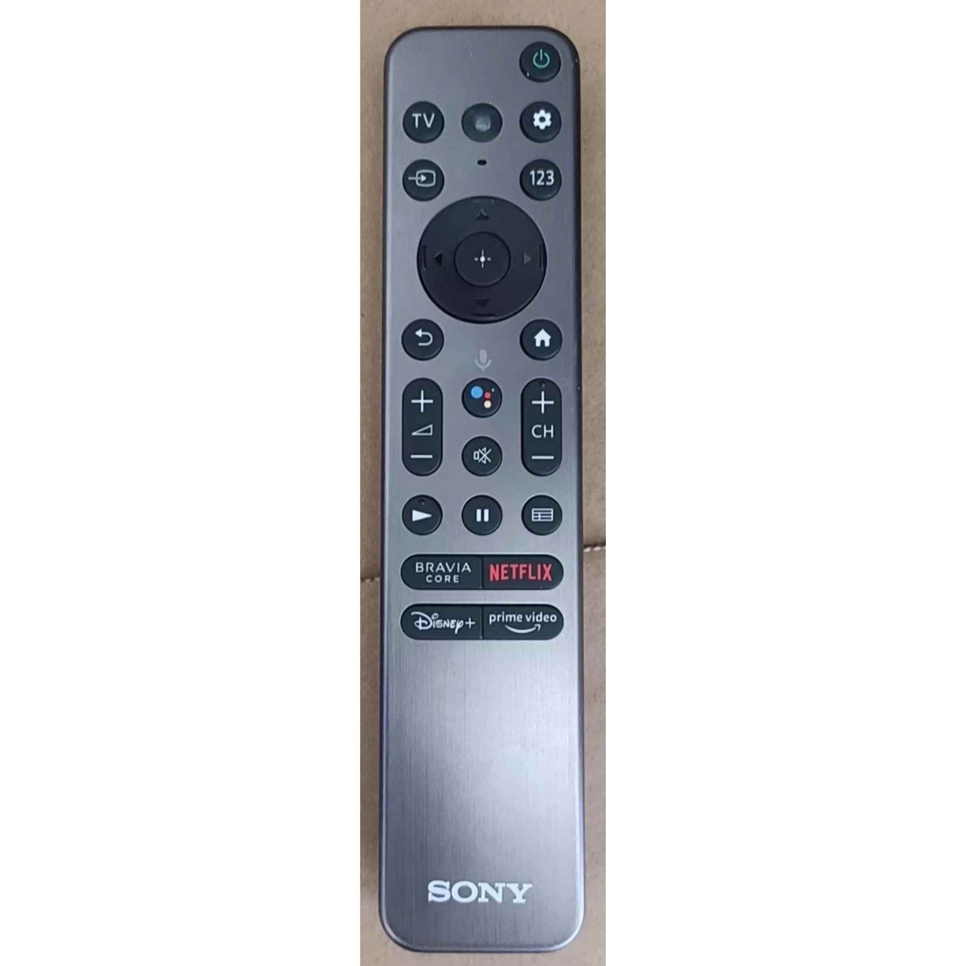 Sony RMF-TX900U Smart TV Google Remote Control with Voice | 4K HDR | OLED | Bravia Core | Netflix |  Disney + | Prime Video - 1-013-685-22