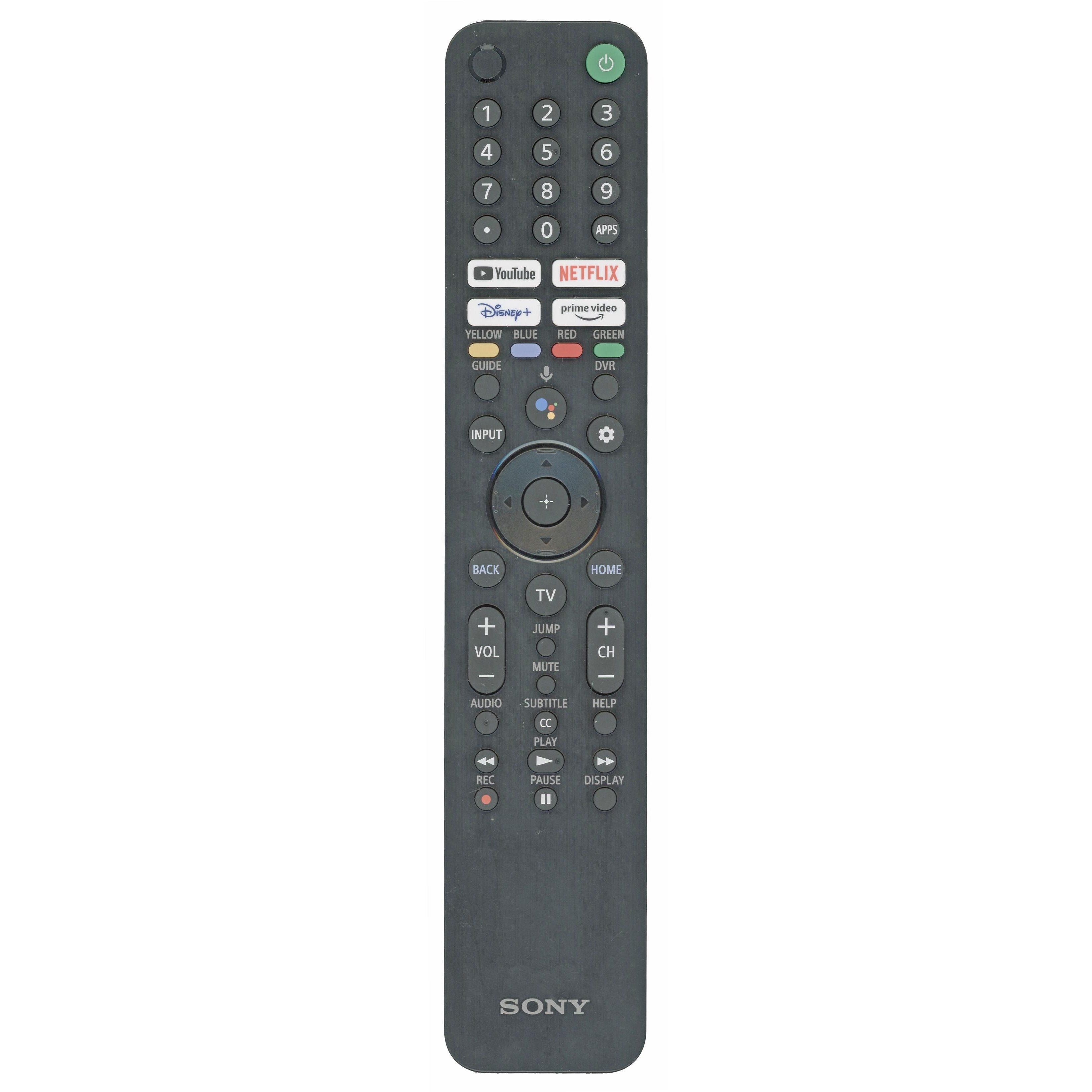 Télécommande pour téléviseur intelligent Sony RMF-TX520B - 1-009-957-12