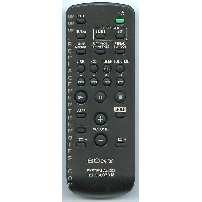 Sony RM-SCU37B Audio Remote Control - RMSCU37B