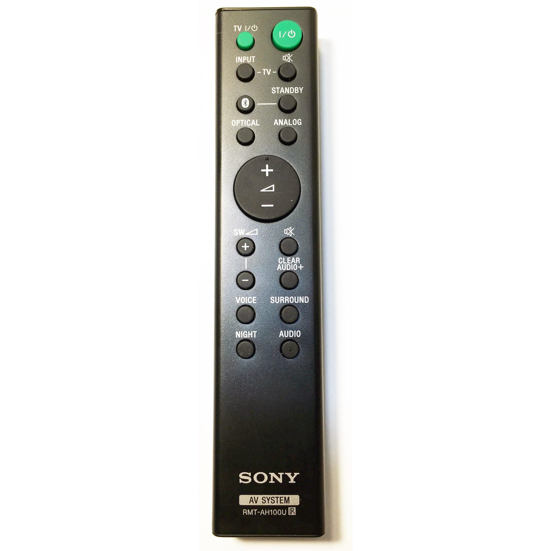 Control remoto para barra de sonido Sony RMTAH100U