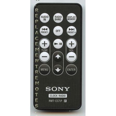 Télécommande audio Sony RMTCC7iP