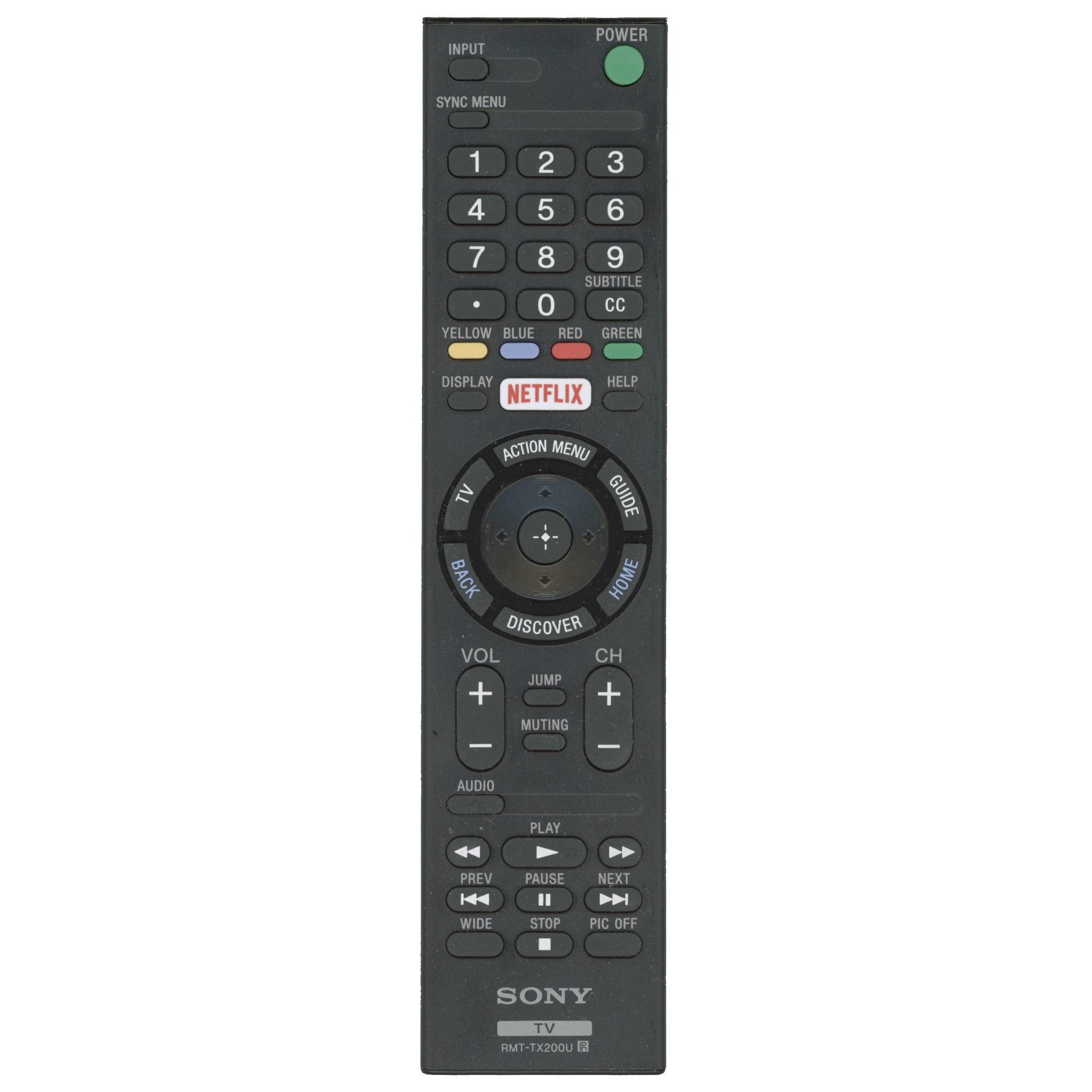 Sony RMT-TX200U TV Remote Control - RMTTX200U
