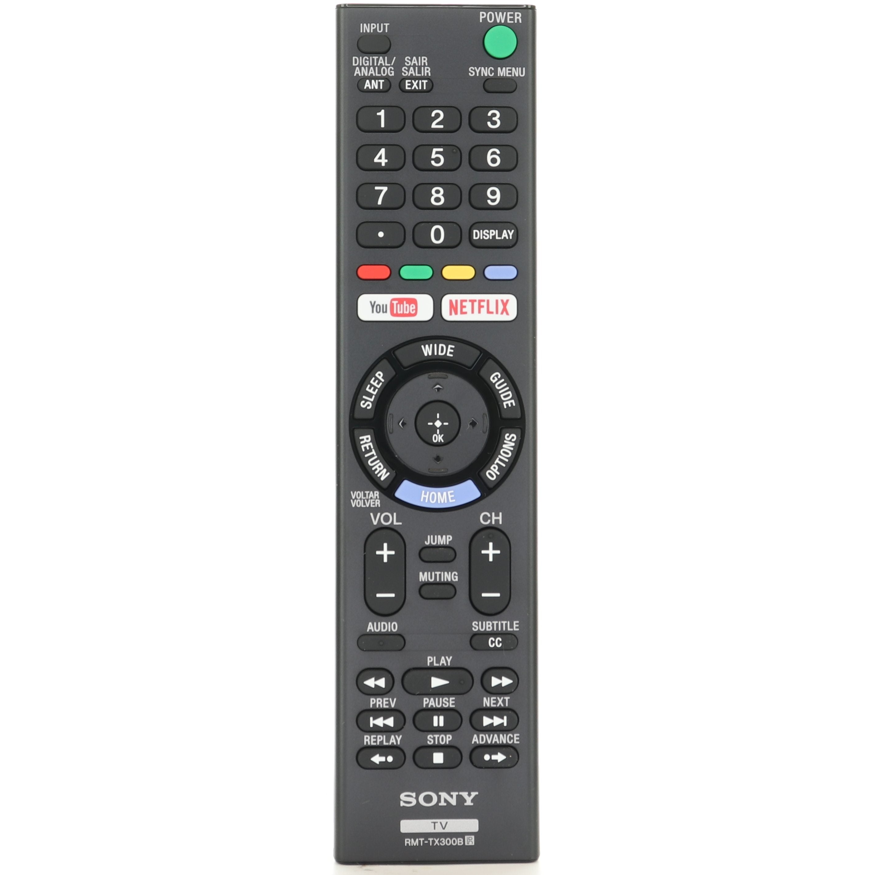 Télécommande pour téléviseur Sony RMTTX300B