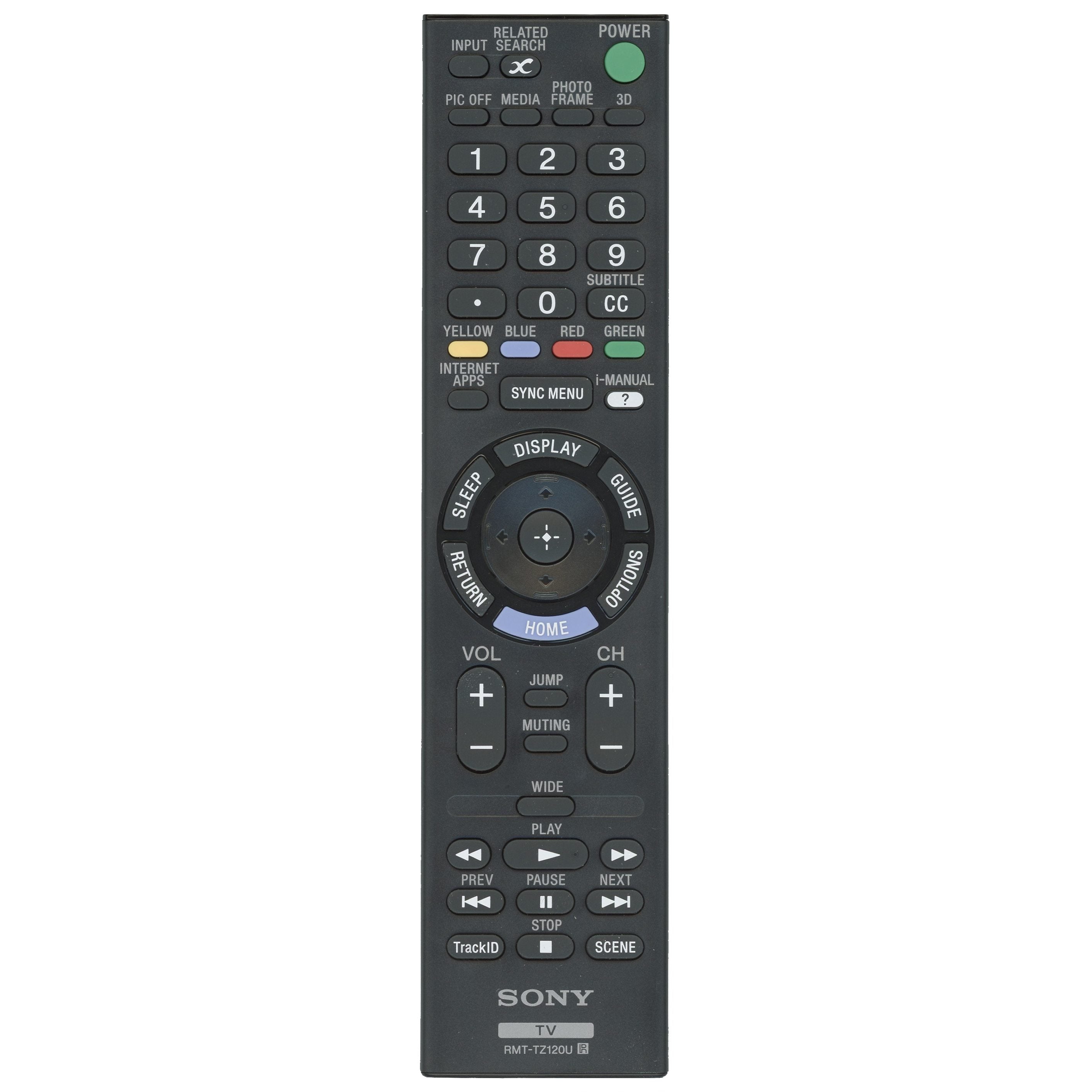 Sony RMT-TZ120U TV Remote Control - RMTTZ120U