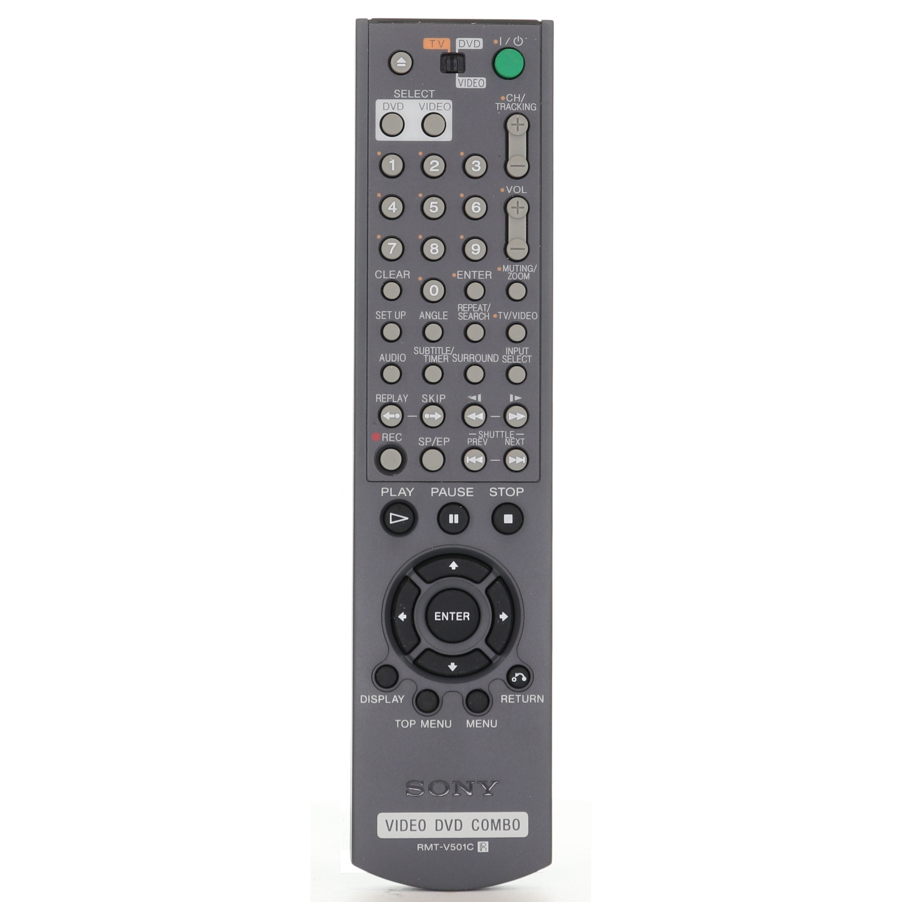 Télécommande pour lecteur DVD/magnétoscope Sony RMTV501C