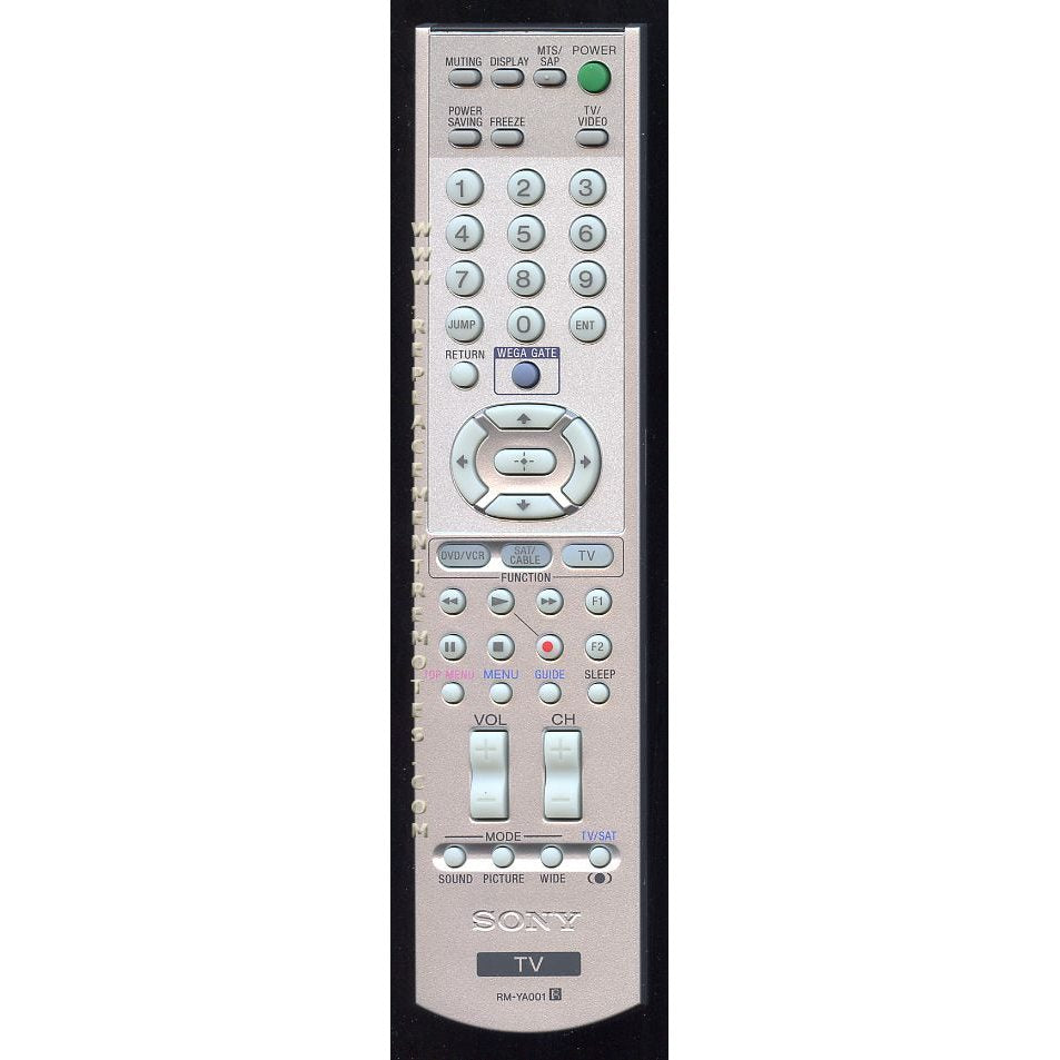 Télécommande pour téléviseur Sony RMYA001