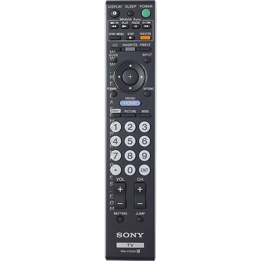 Télécommande pour téléviseur Sony RMYD023