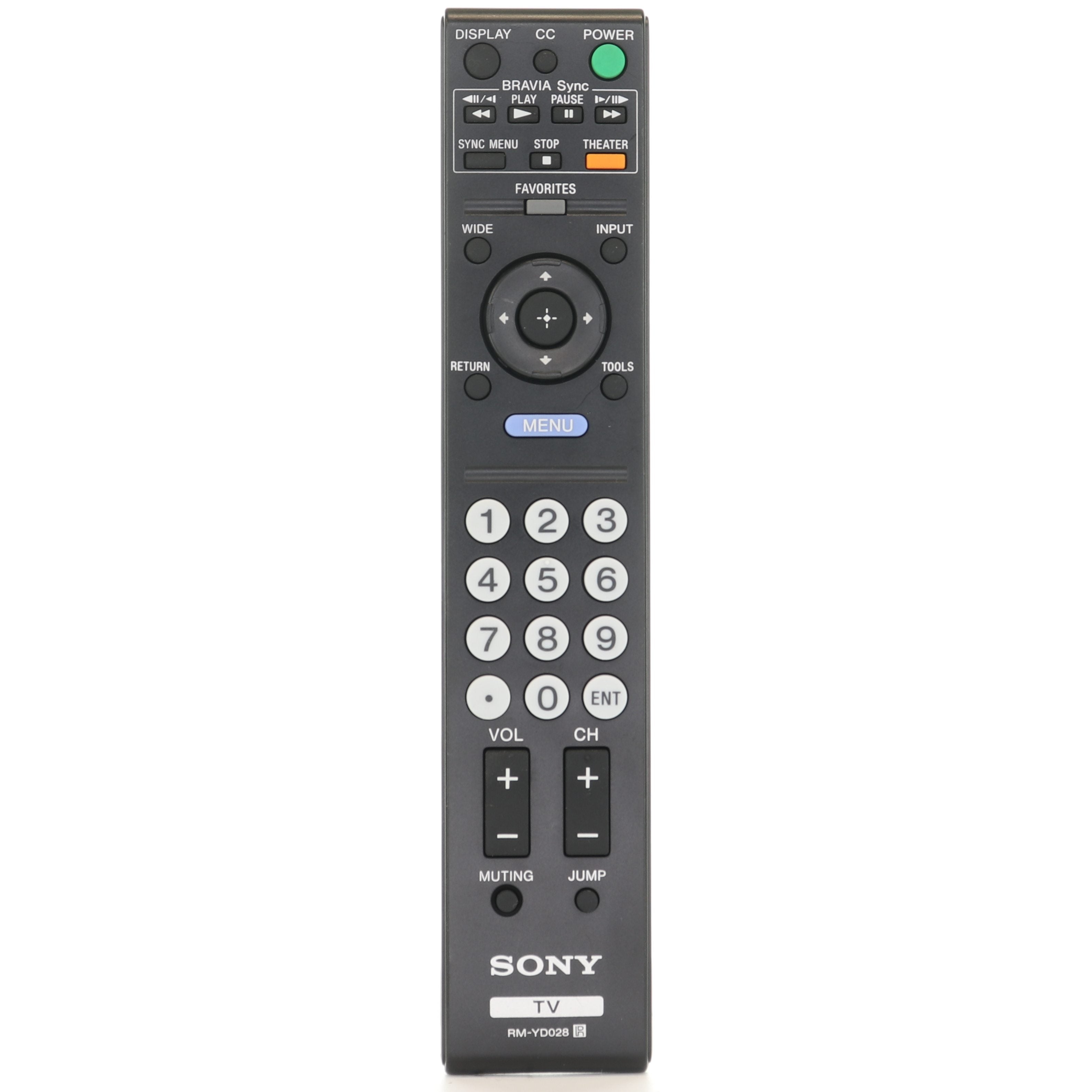 Control remoto para televisor Sony RMYD028