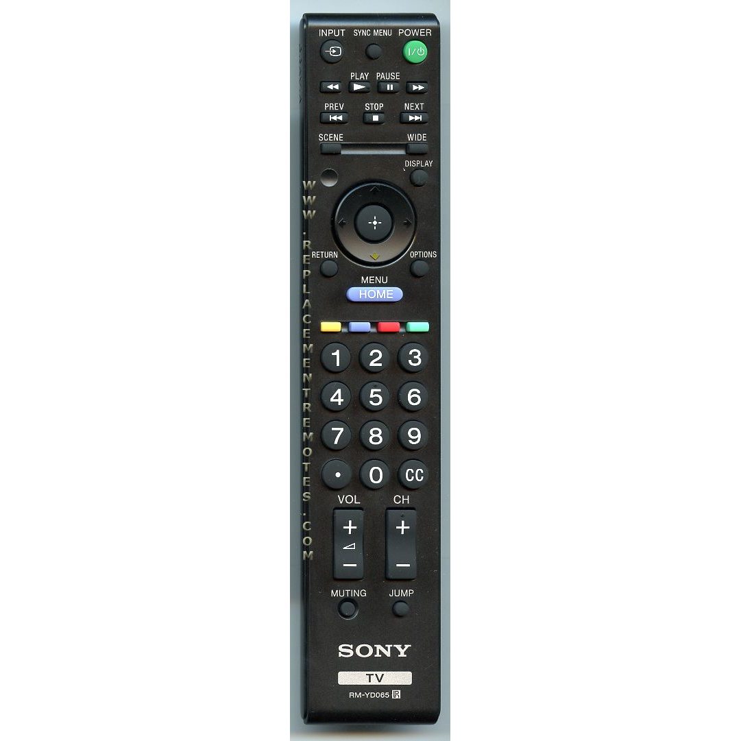 Sony RM-YD065 TV Remote Control - RMYD065