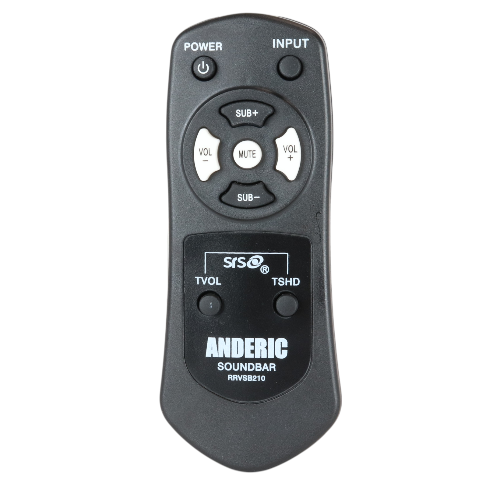 Control remoto de barra de sonido de reemplazo Anderic RRVSB210 para Vizio VSB201, VSB210, VSB211, VSB200, VSB207, VSB205, VSB202, VR8S y otros