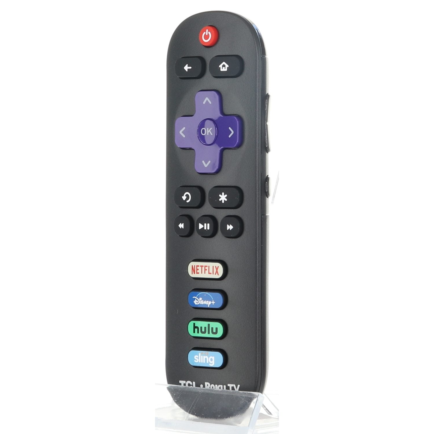 TCL RC280 Roku TV Remote Control  | Netflix | Disney | Hulu | Sling - 06-IRPT20-WRC280J