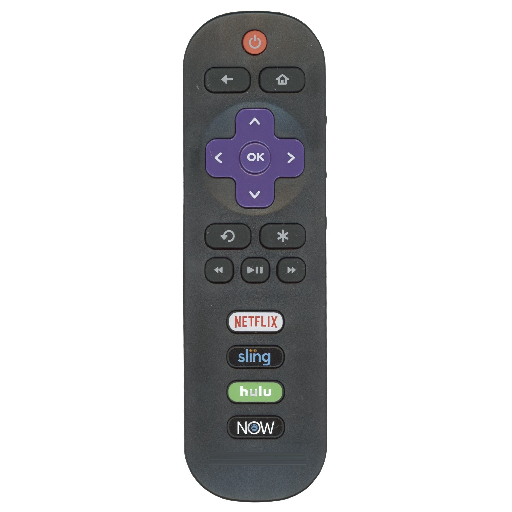 TCL RC280 Roku TV Remote Control | Netflix | sling | Hulu | Att Now - 06-IRPT20-JRC280