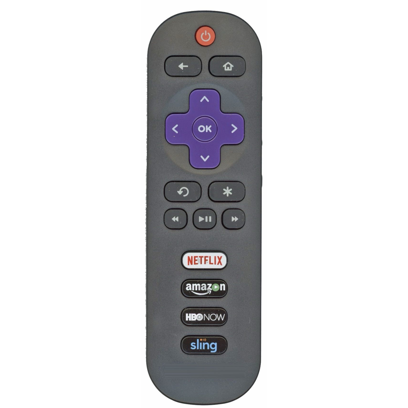 Control remoto para TV TCL RC280 Roku - Netflix, Amazon, HBO, Sling - 06-IRPT20-DRC280