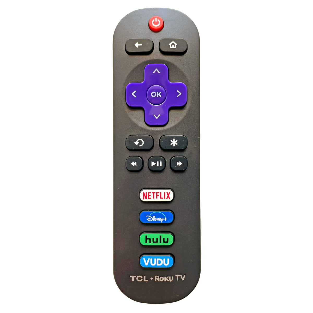 Télécommande TCL RC280J 2022 Roku TV - 06-IRPT20-XRC280J