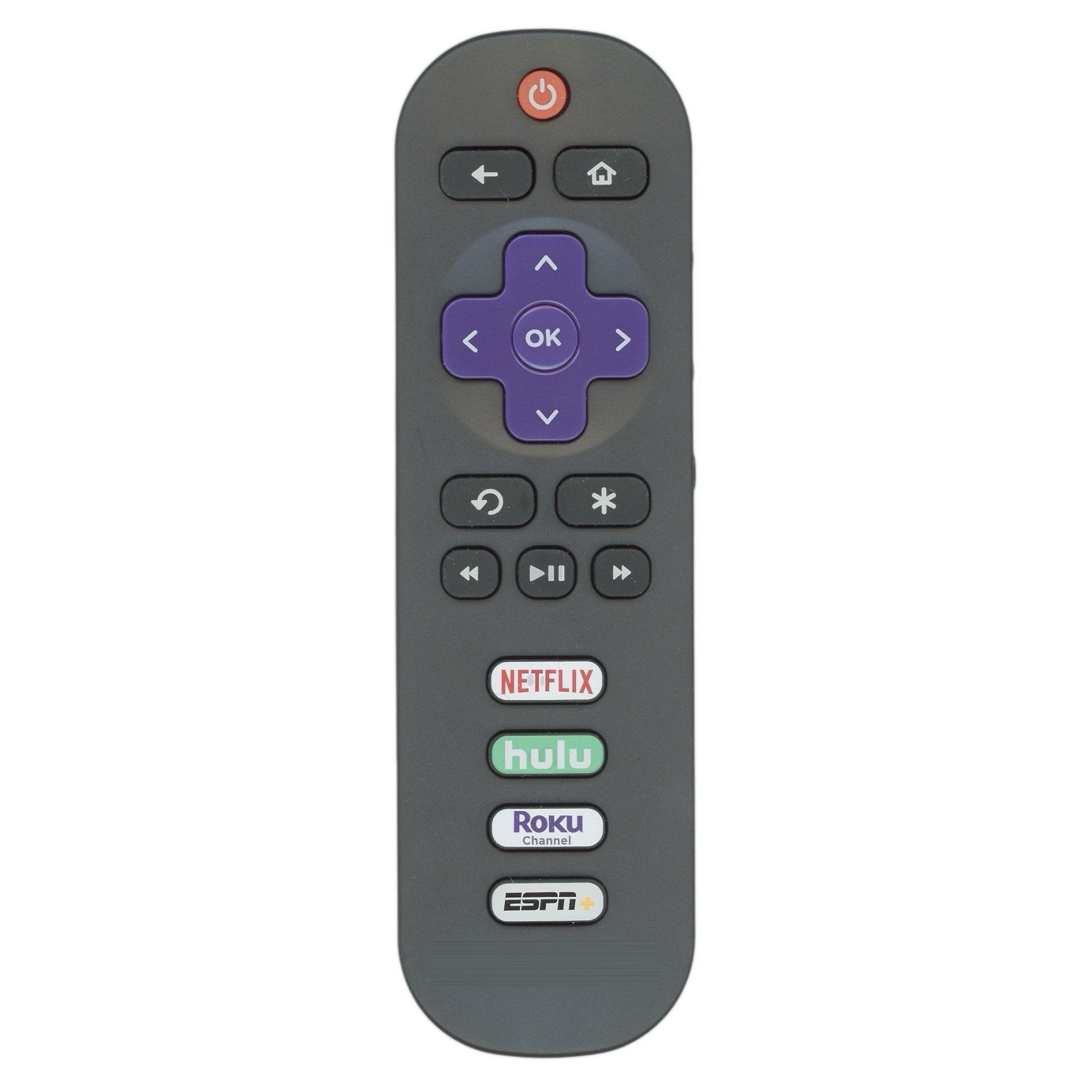 TCL RC280J Roku TV Remote Control - 06-IRPT20-RRC280J