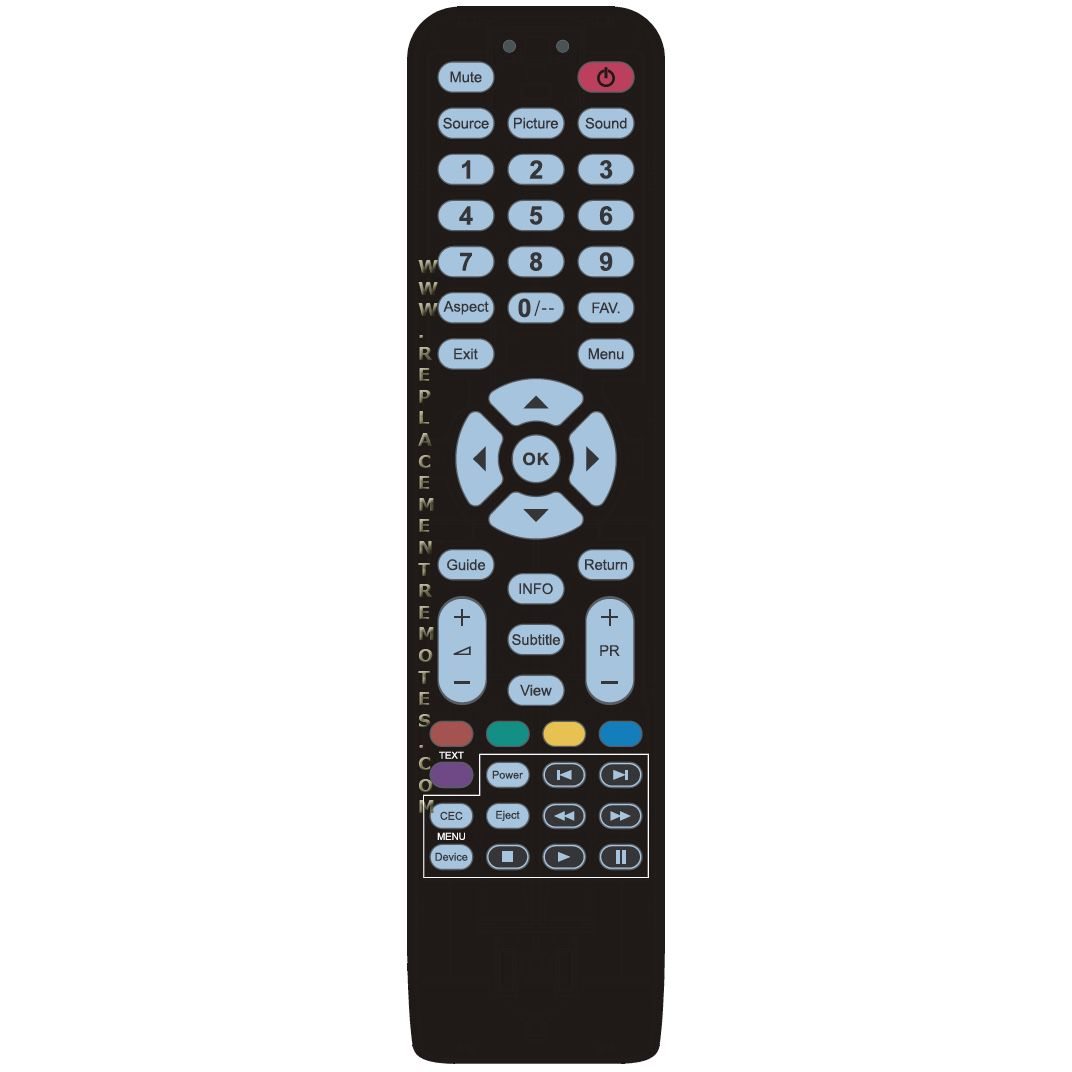 Télécommande TV TCL TCL001